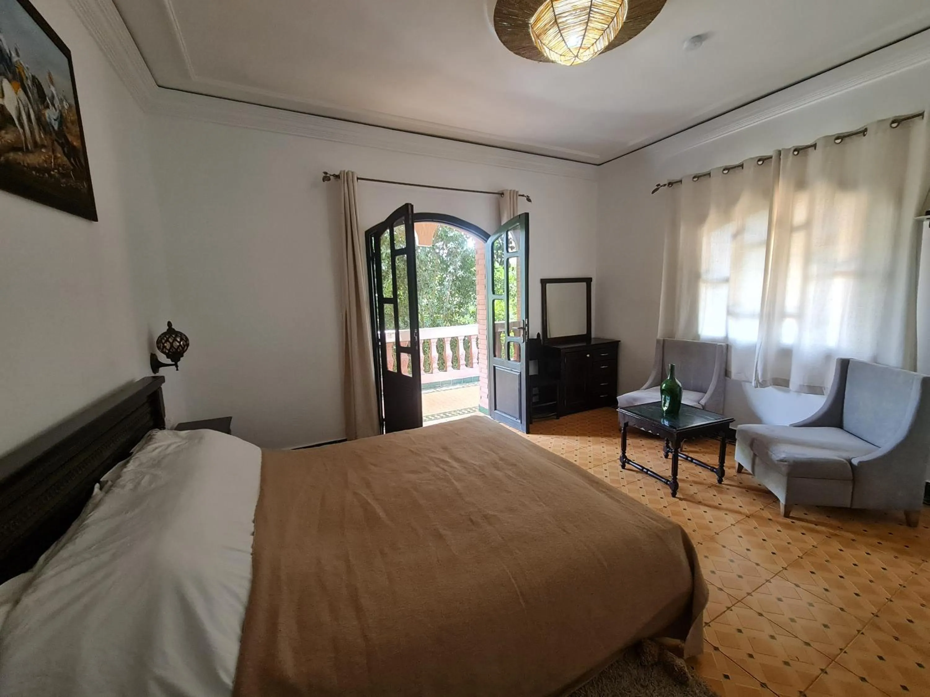 Photo of the whole room, Bed in Targafit Hotel & Hammam