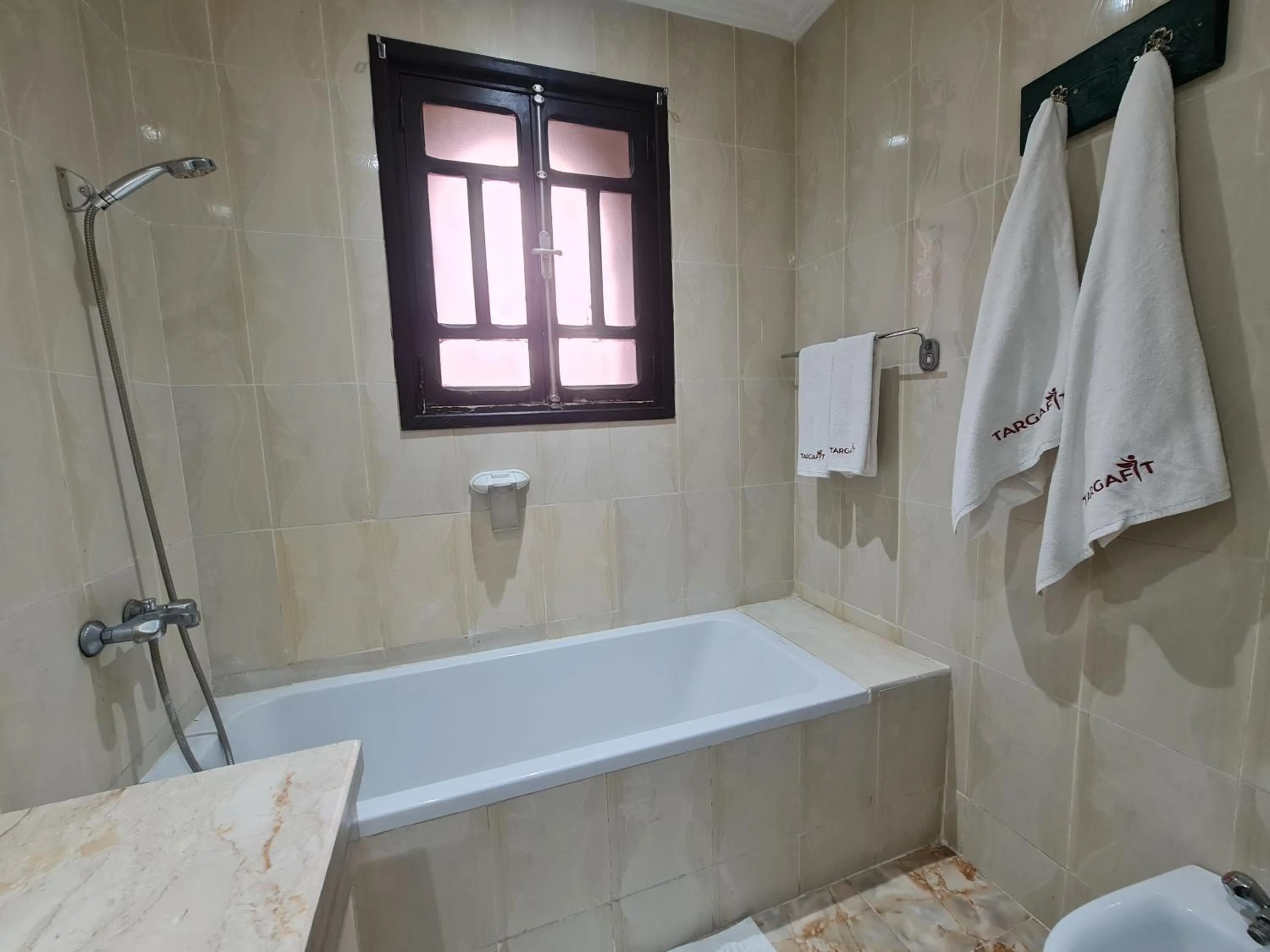 Bathroom in Targafit Hotel & Hammam