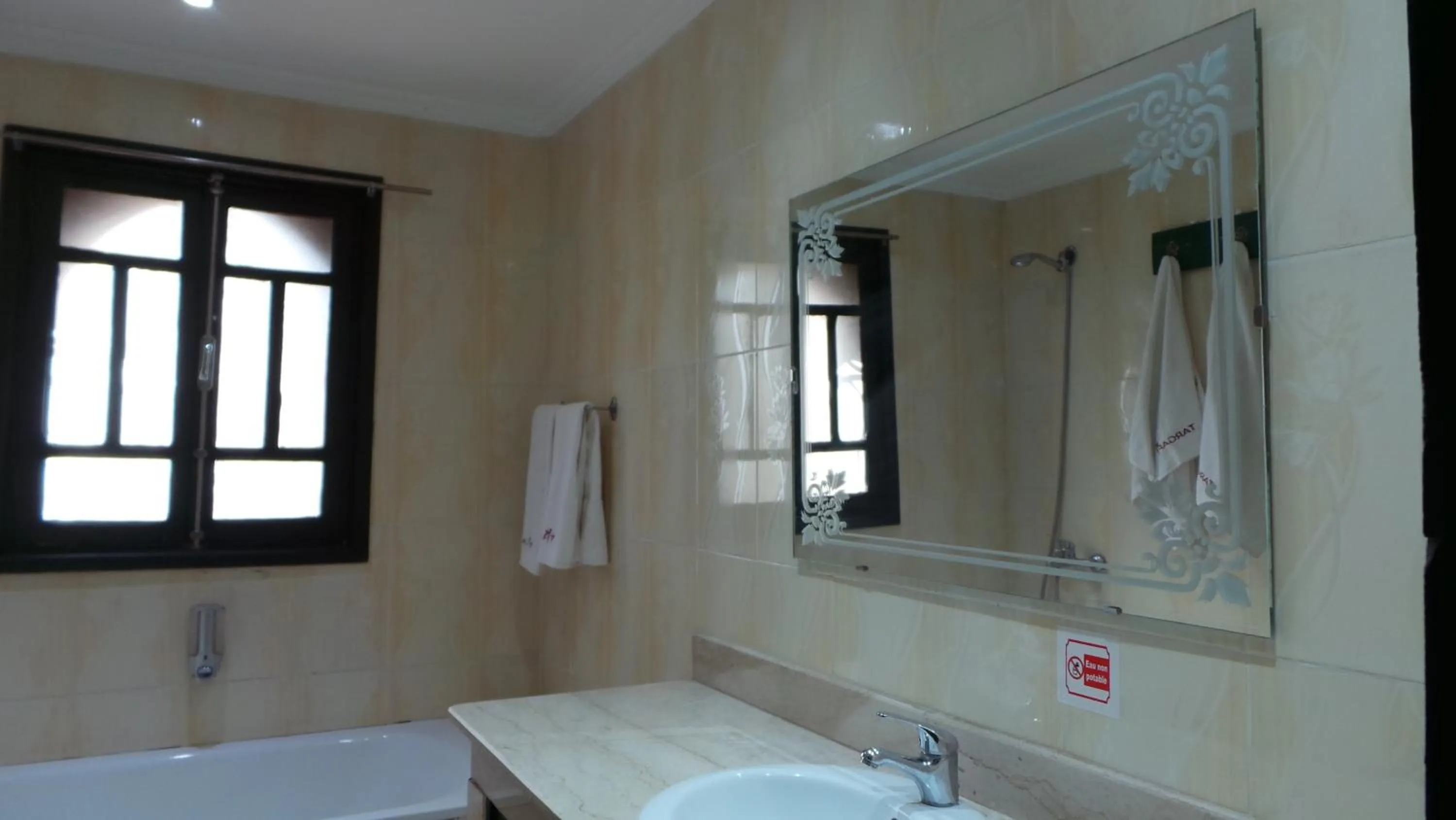 Bathroom in Targafit Hotel & Hammam