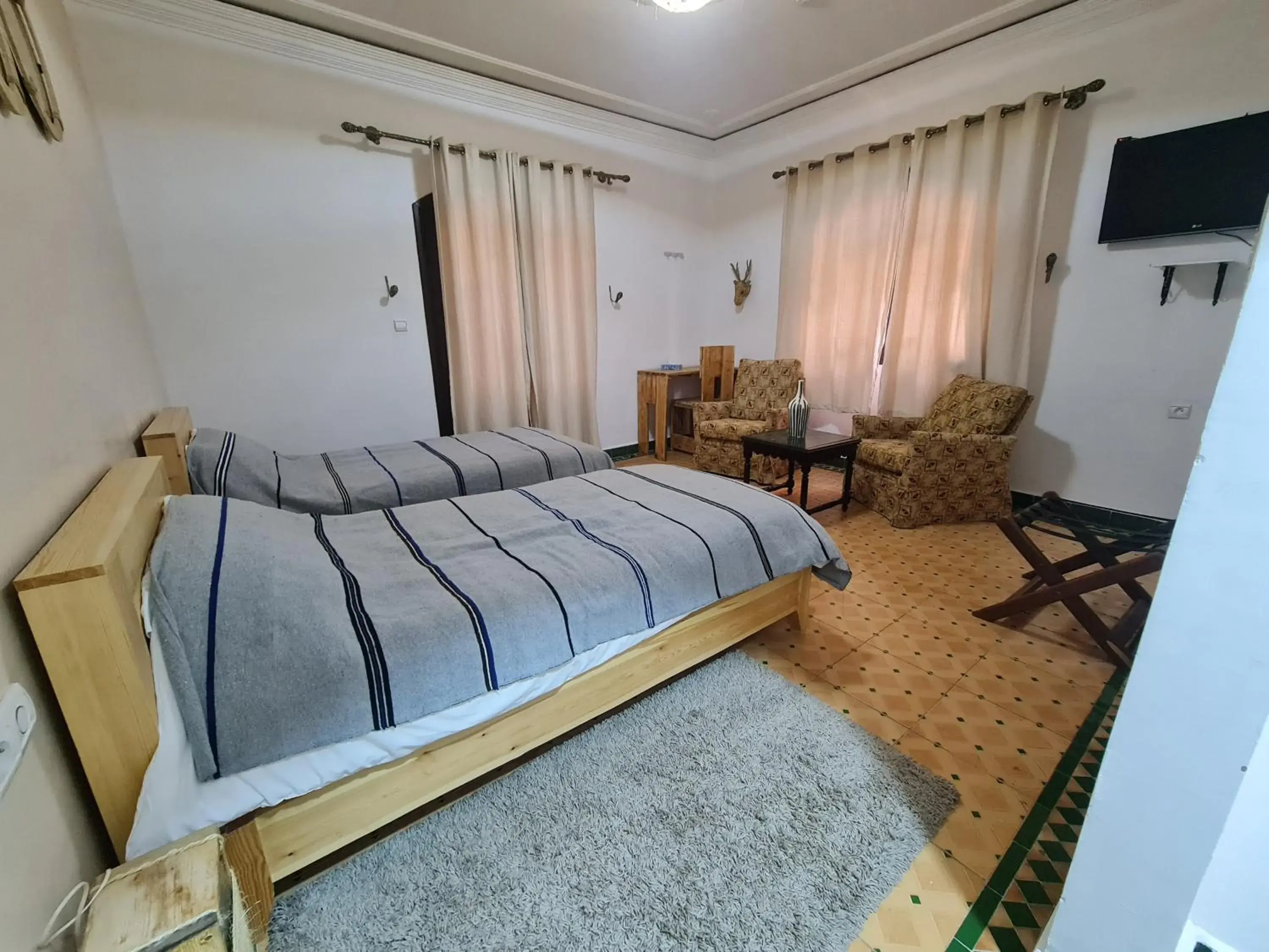 Budget Single Room in Targafit Hotel & Hammam Budget Single Room in Targafit Hotel & Hammam