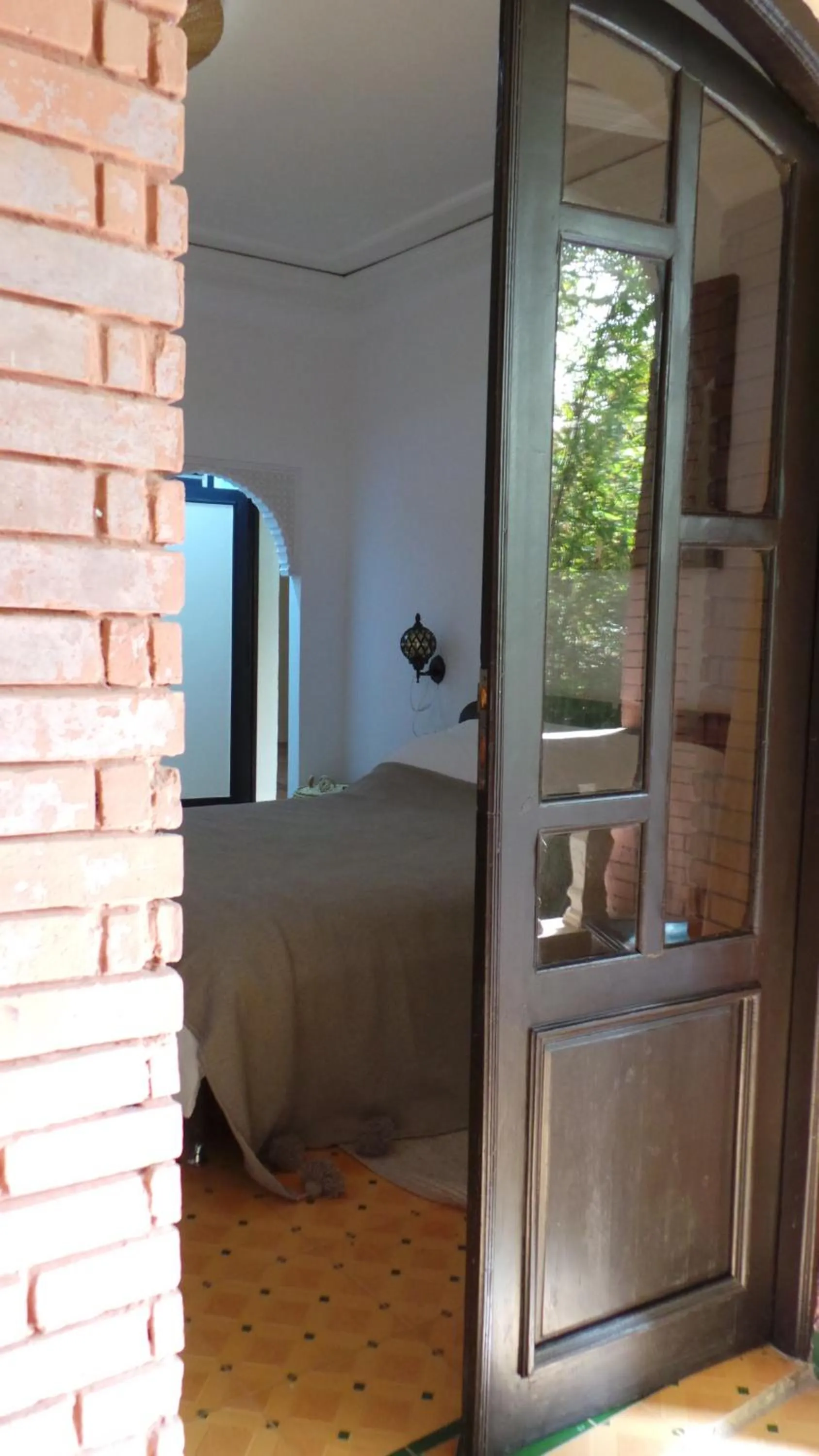 View (from property/room), Bed in Targafit Hotel & Hammam