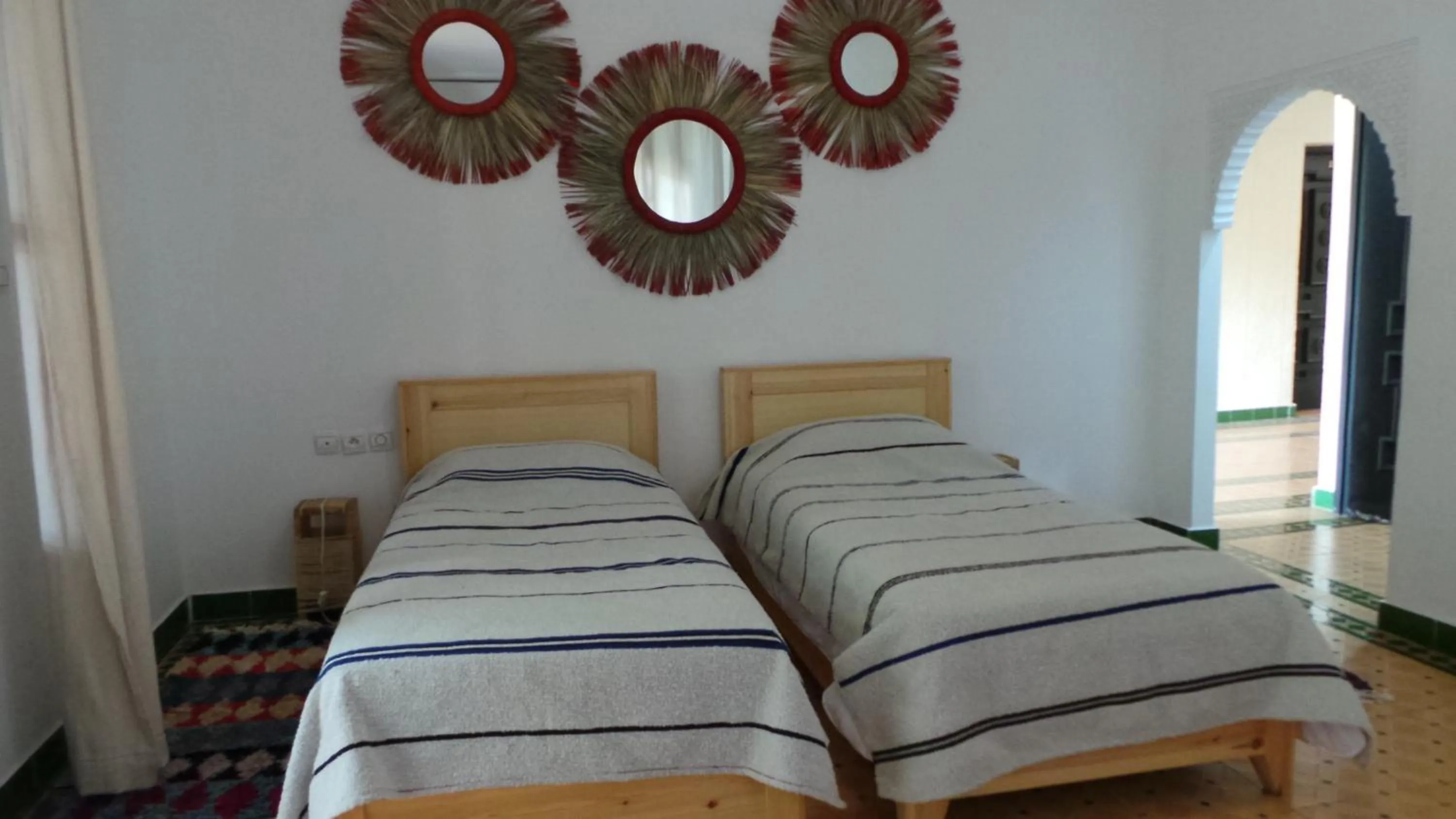 Photo of the whole room, Bed in Targafit Hotel & Hammam