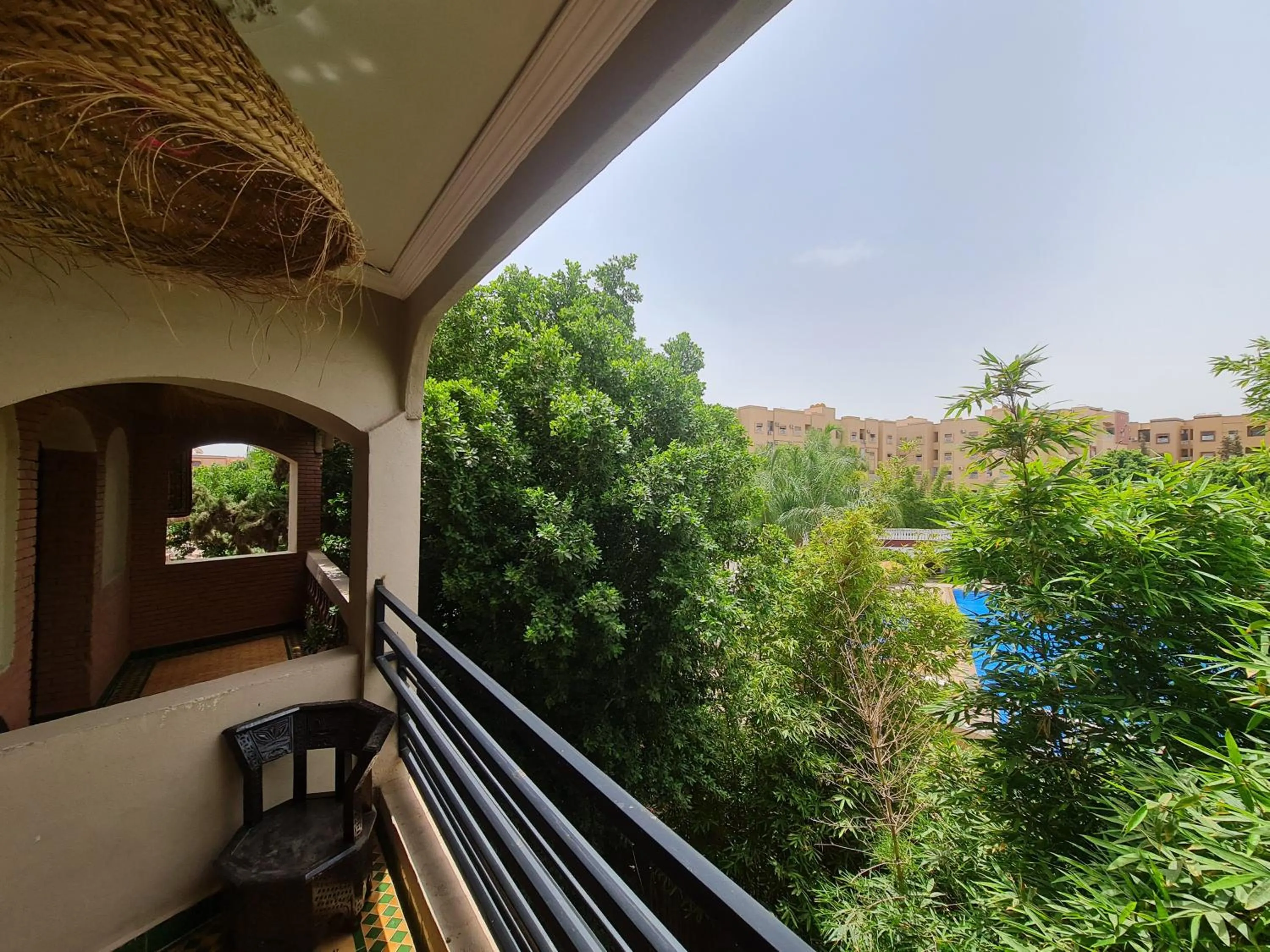 Garden view in Targafit Hotel & Hammam