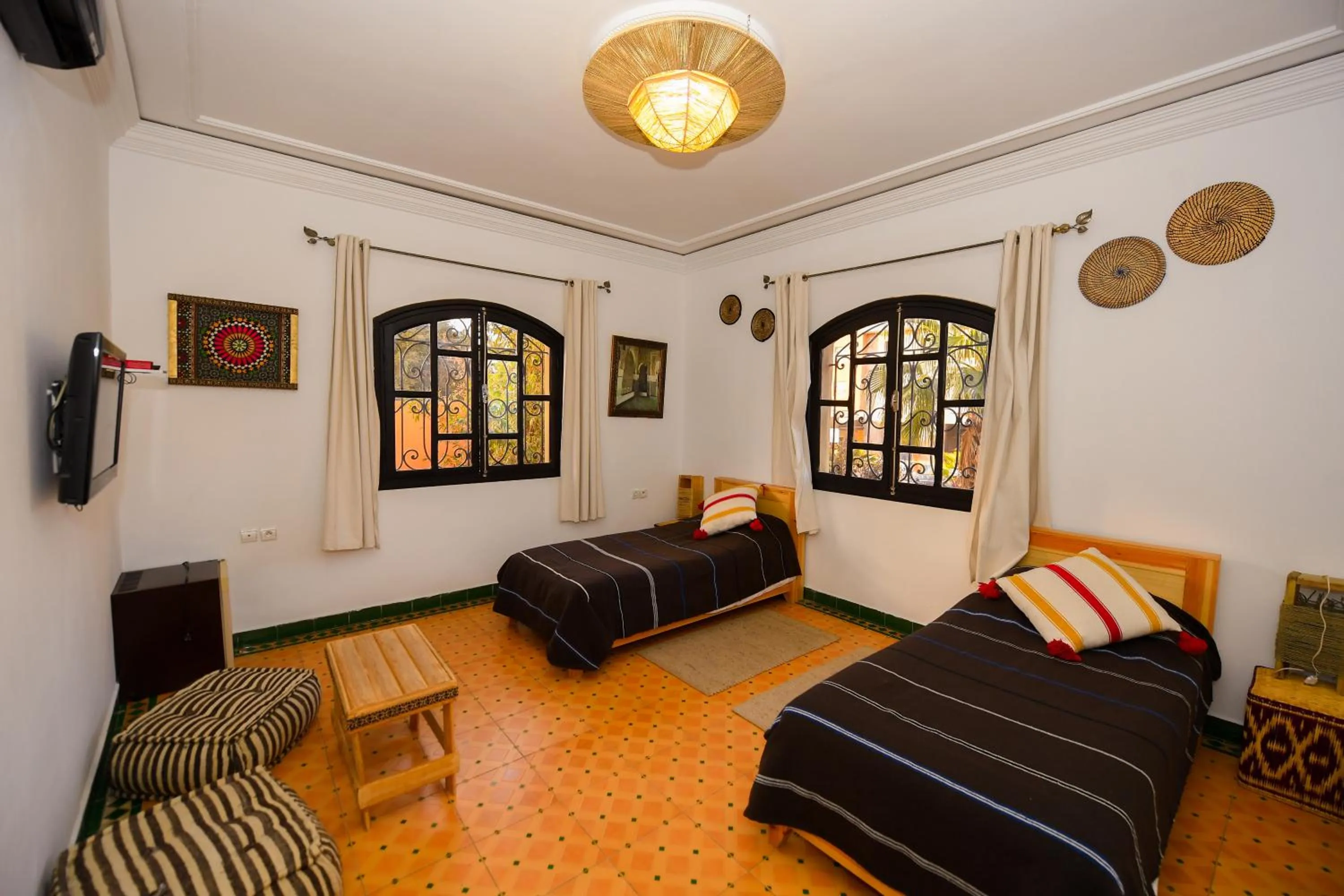 Photo of the whole room, Bed in Targafit Hotel & Hammam