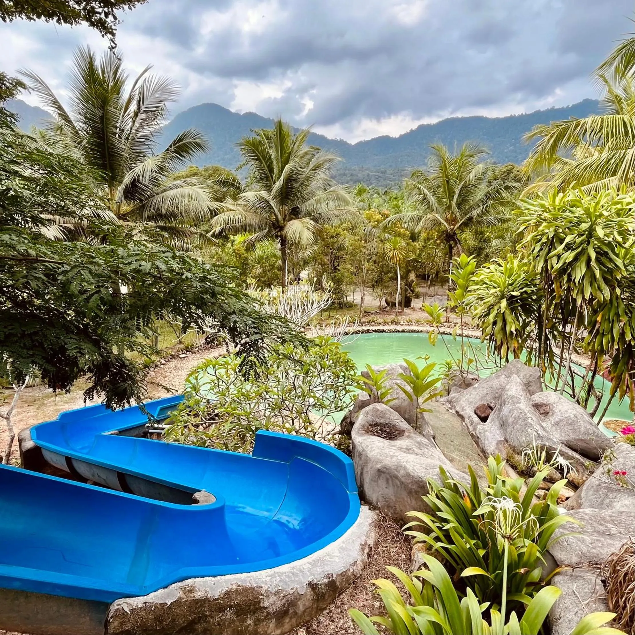 Natural landscape in Sahom Valley Resort - Agro & Eco Park