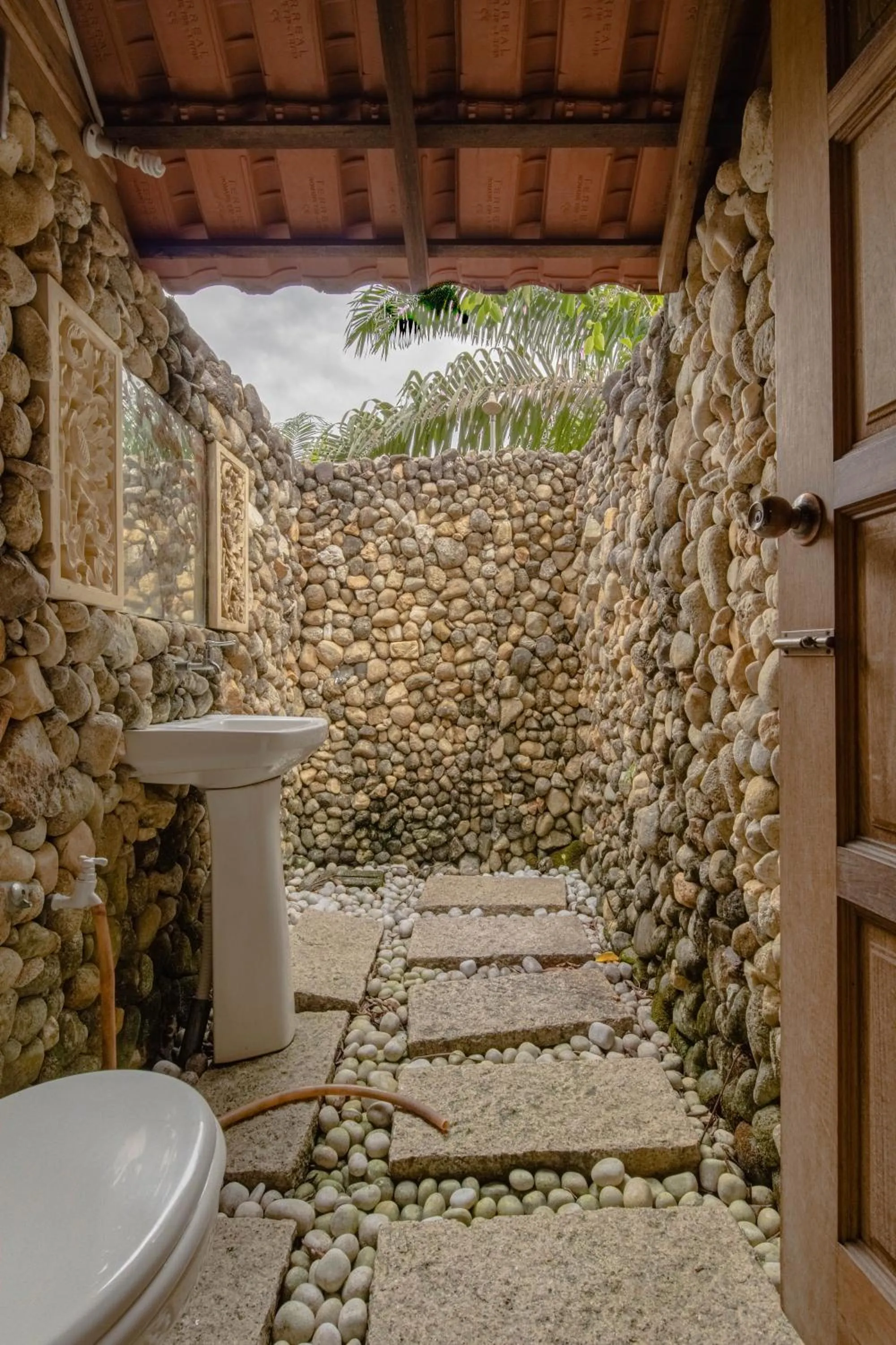 Bathroom in Sahom Valley Resort - Agro & Eco Park