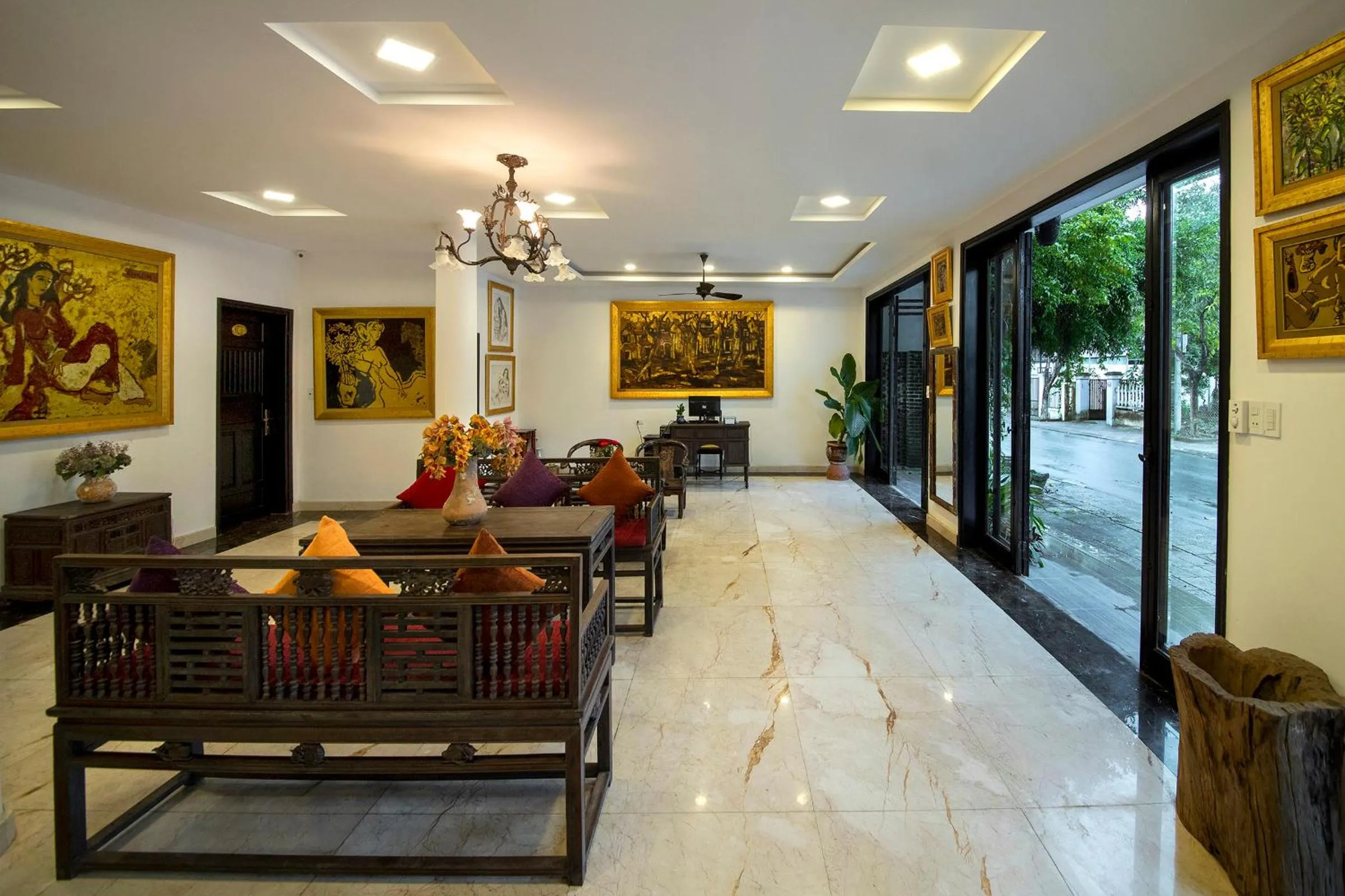 Lobby or reception in Art Museum Villa Hoi An