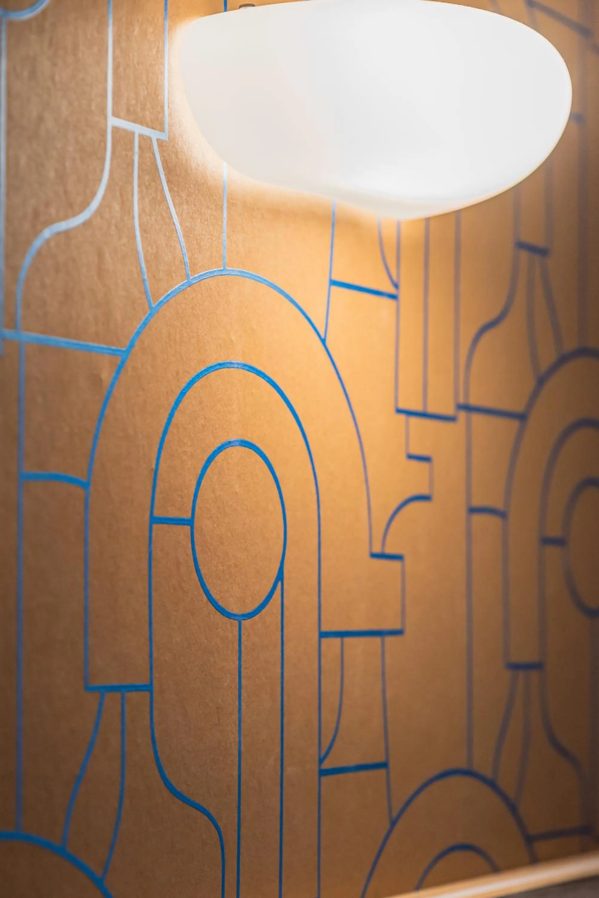 Decorative detail in Hotel Del Sole