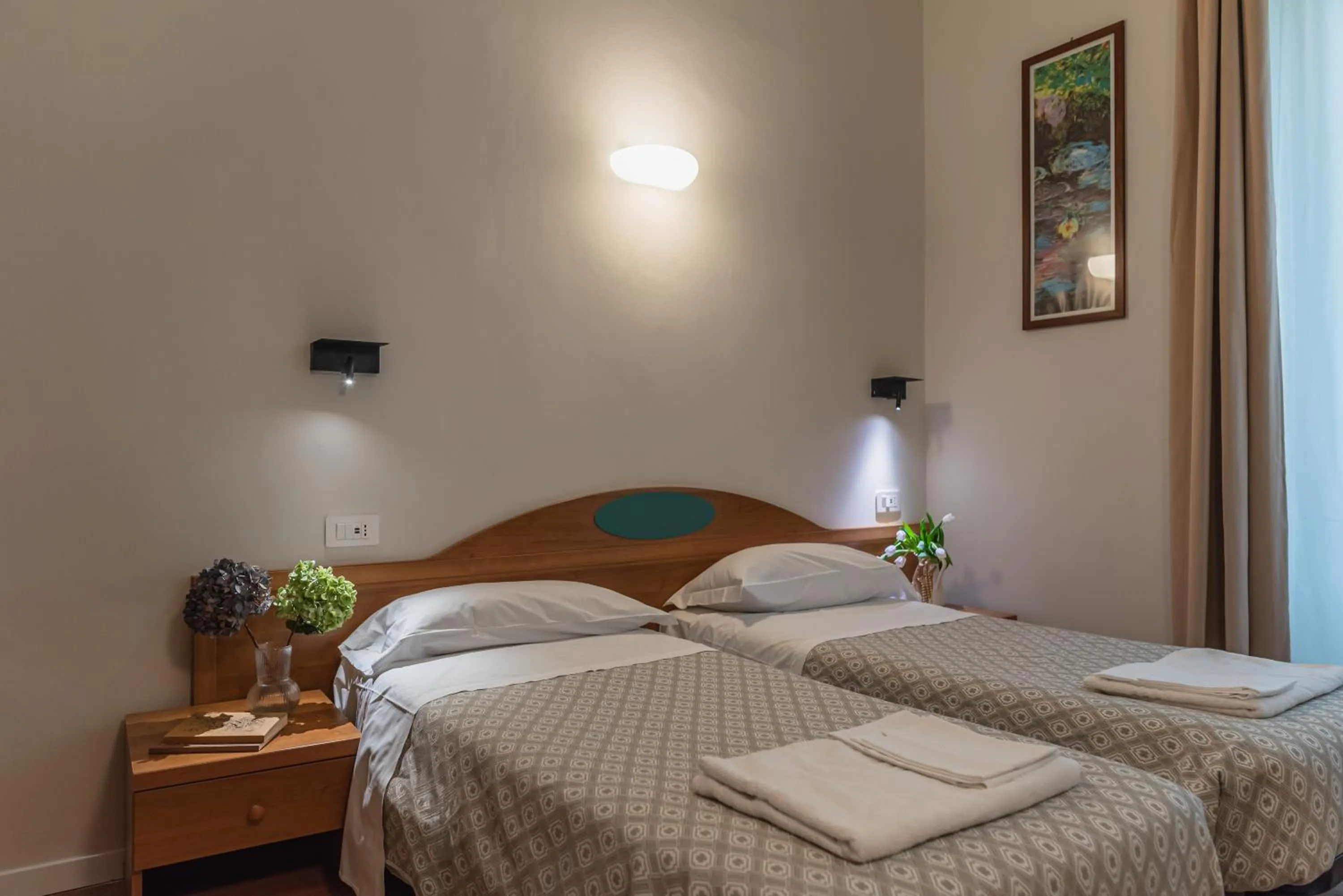 Bed in Hotel Del Sole