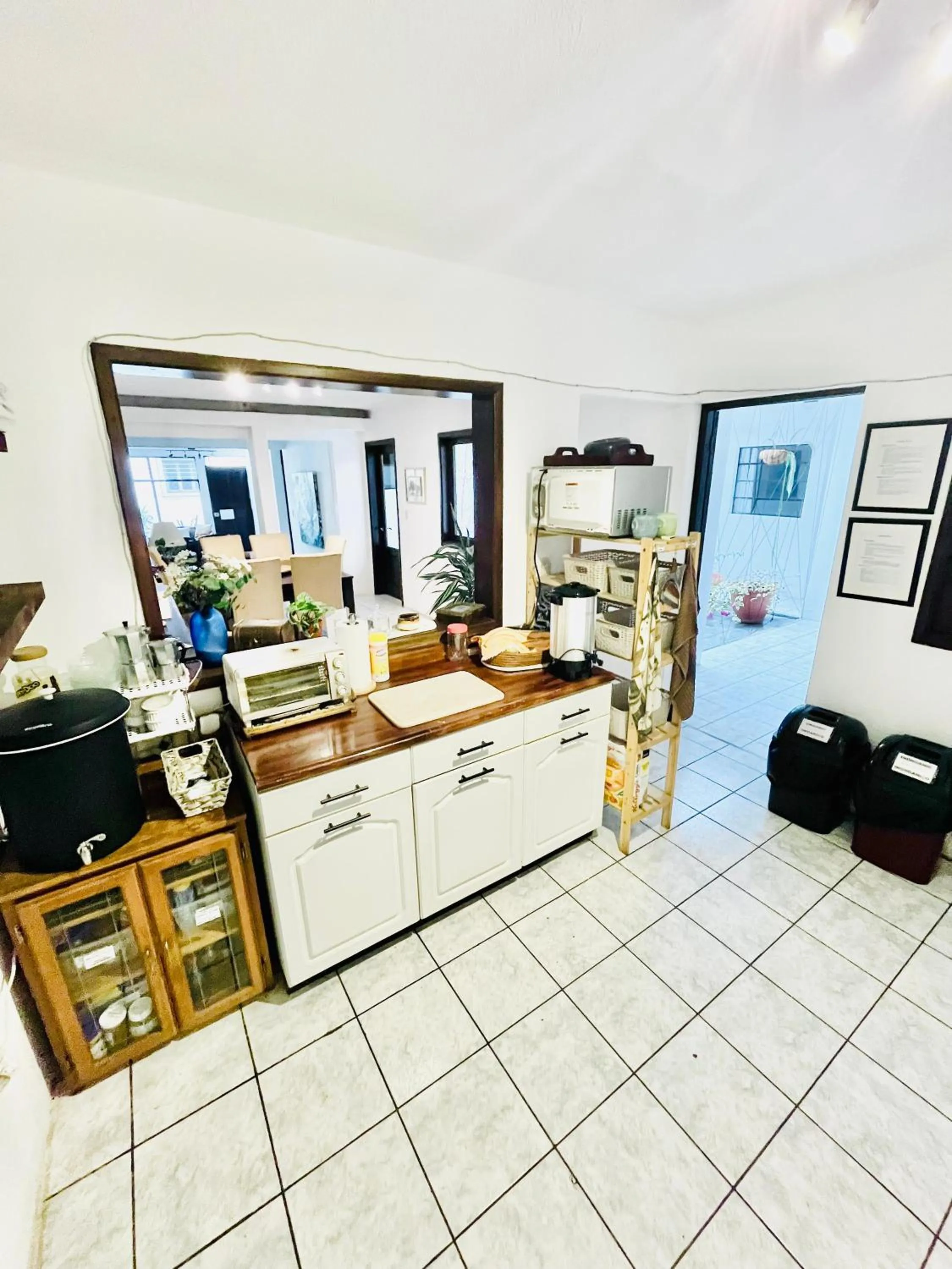 Communal kitchen in Casa ELA Candelaria