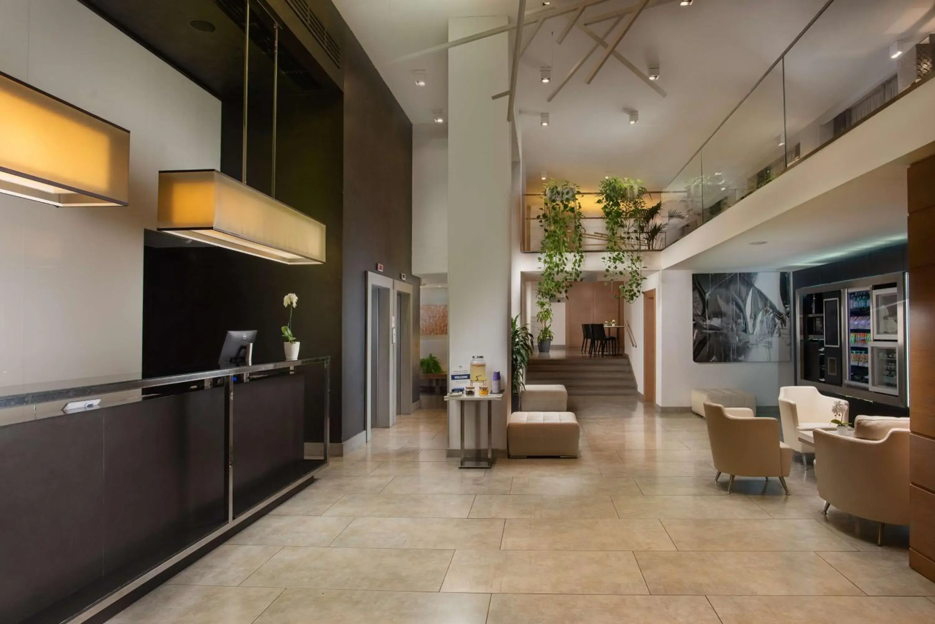 Lobby or reception in NH Pisa Lobby or reception in NH Pisa