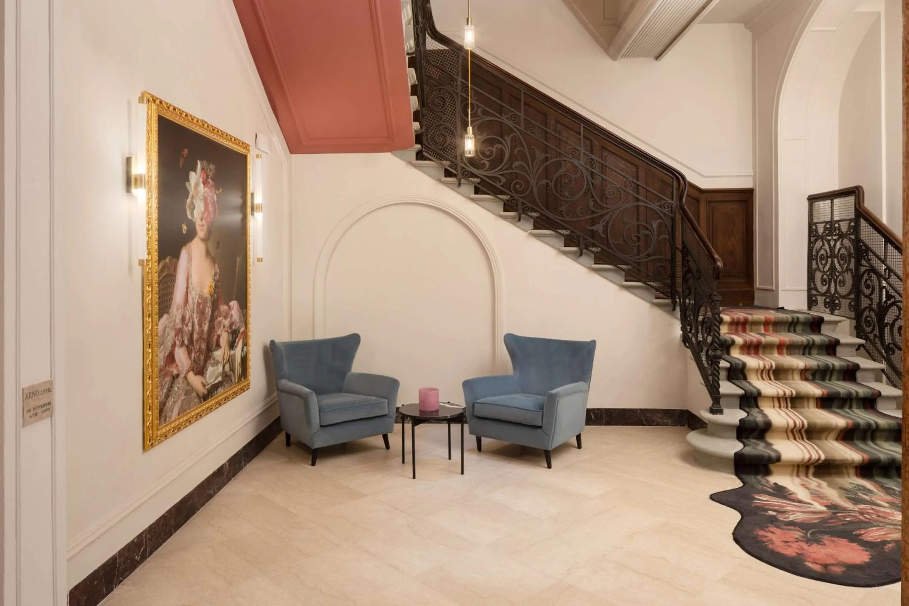 Lobby or reception in Anglo American Hotel Florence, Curio Collection By Hilton