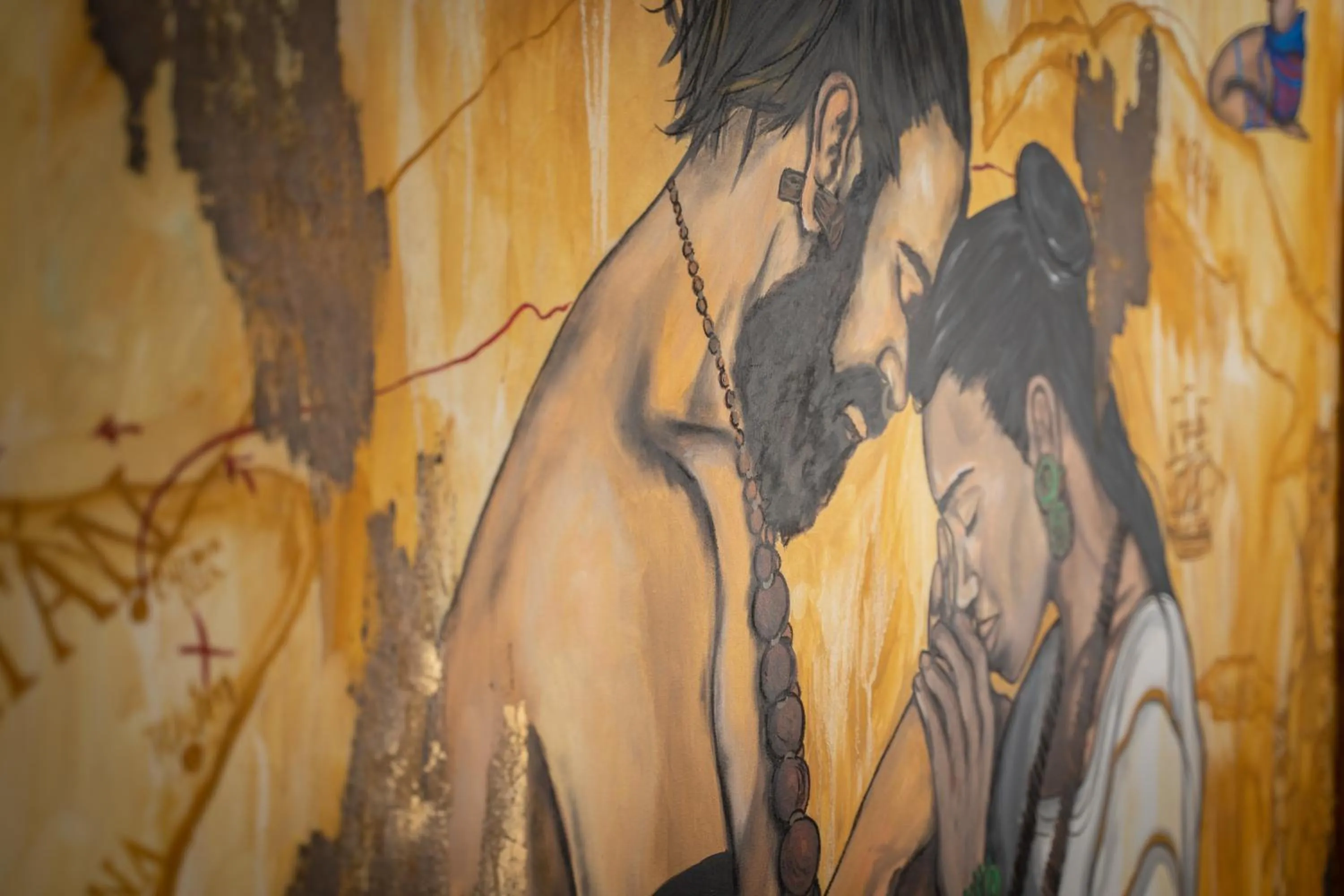 Decorative detail in Alito Tulum Hotel