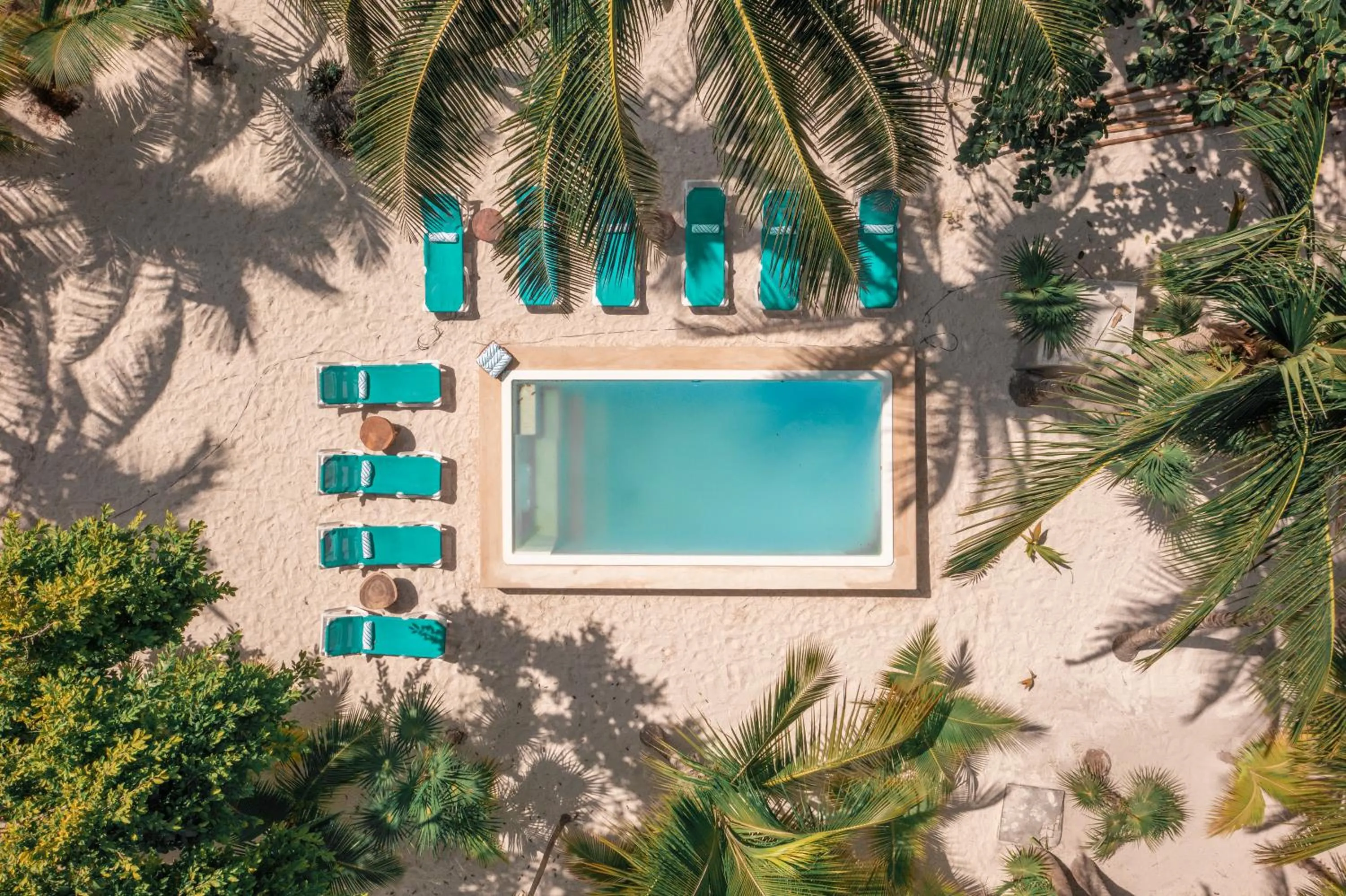 Swimming pool in Alito Tulum Hotel