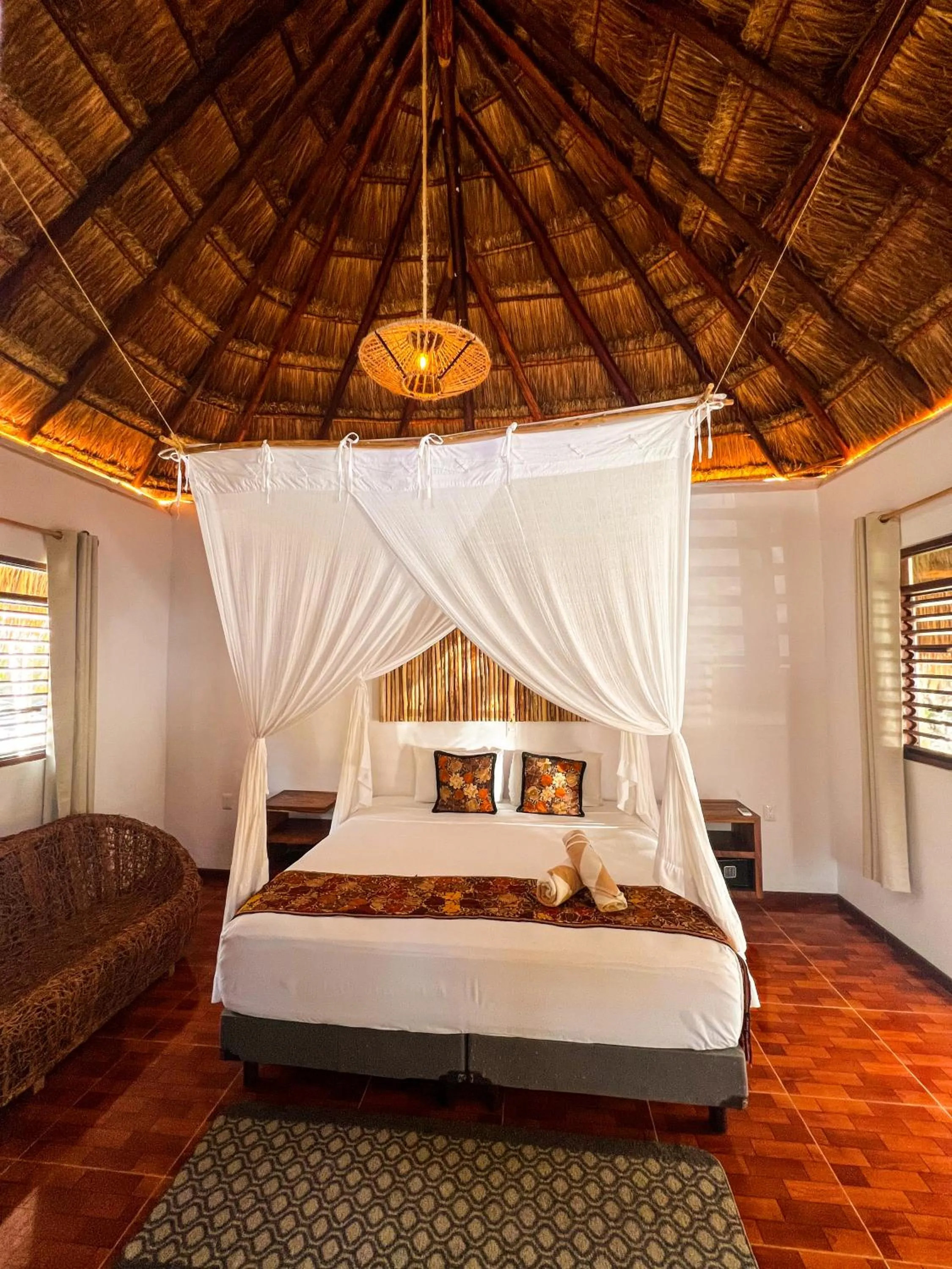 Photo of the whole room, Bed in Alito Tulum Hotel