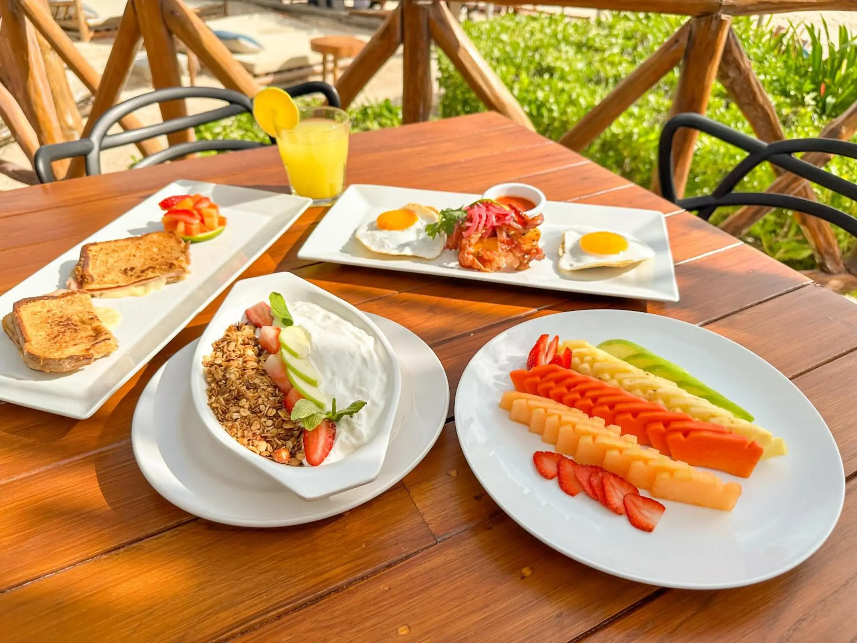 Breakfast in Alito Tulum Hotel Breakfast in Alito Tulum Hotel