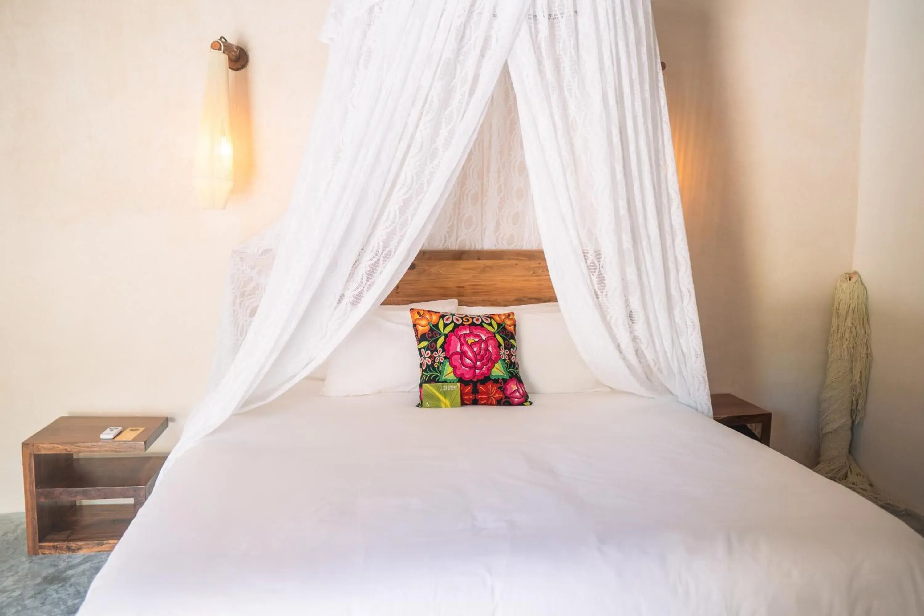 Bed in Alito Tulum Hotel Bed in Alito Tulum Hotel