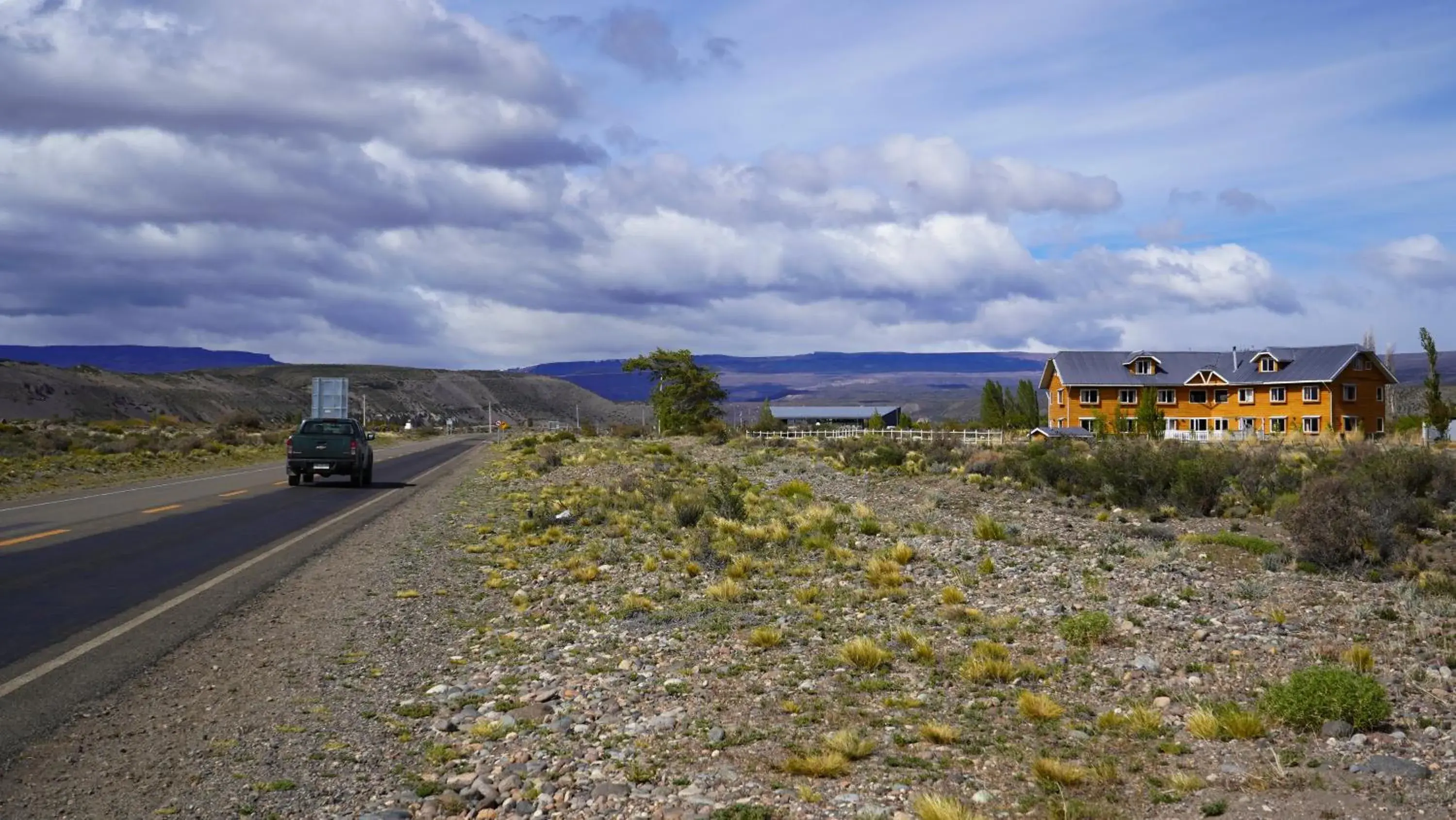 Property building in Hotel Posada del Río - Chile Chico Property building in Hotel Posada del Río - Chile Chico