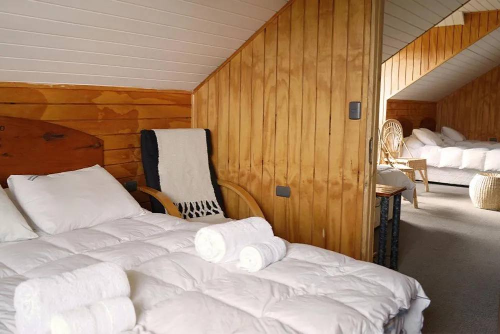 Bed in Hotel Posada del Río - Chile Chico