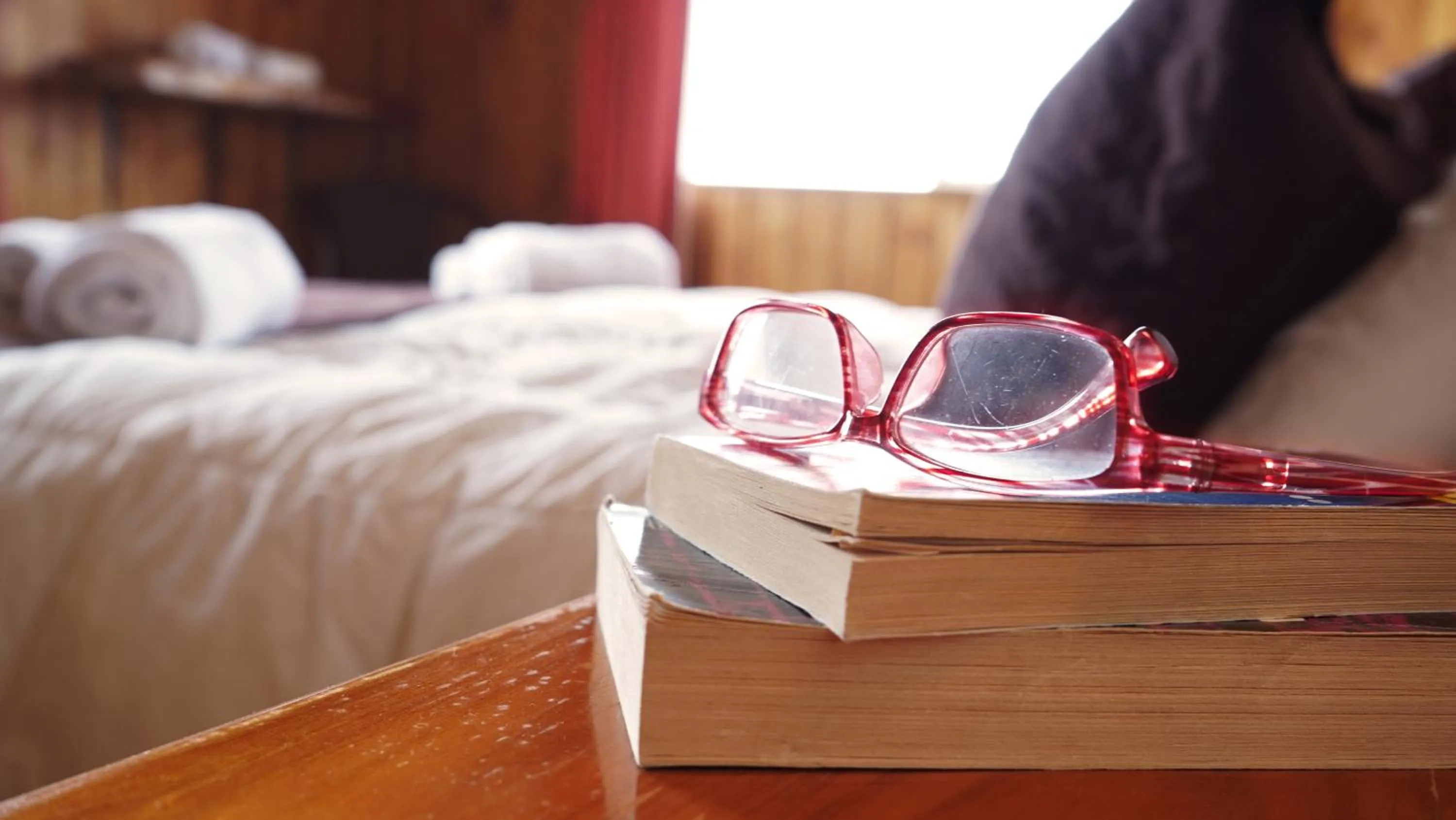 Bed in Hotel Posada del Río - Chile Chico