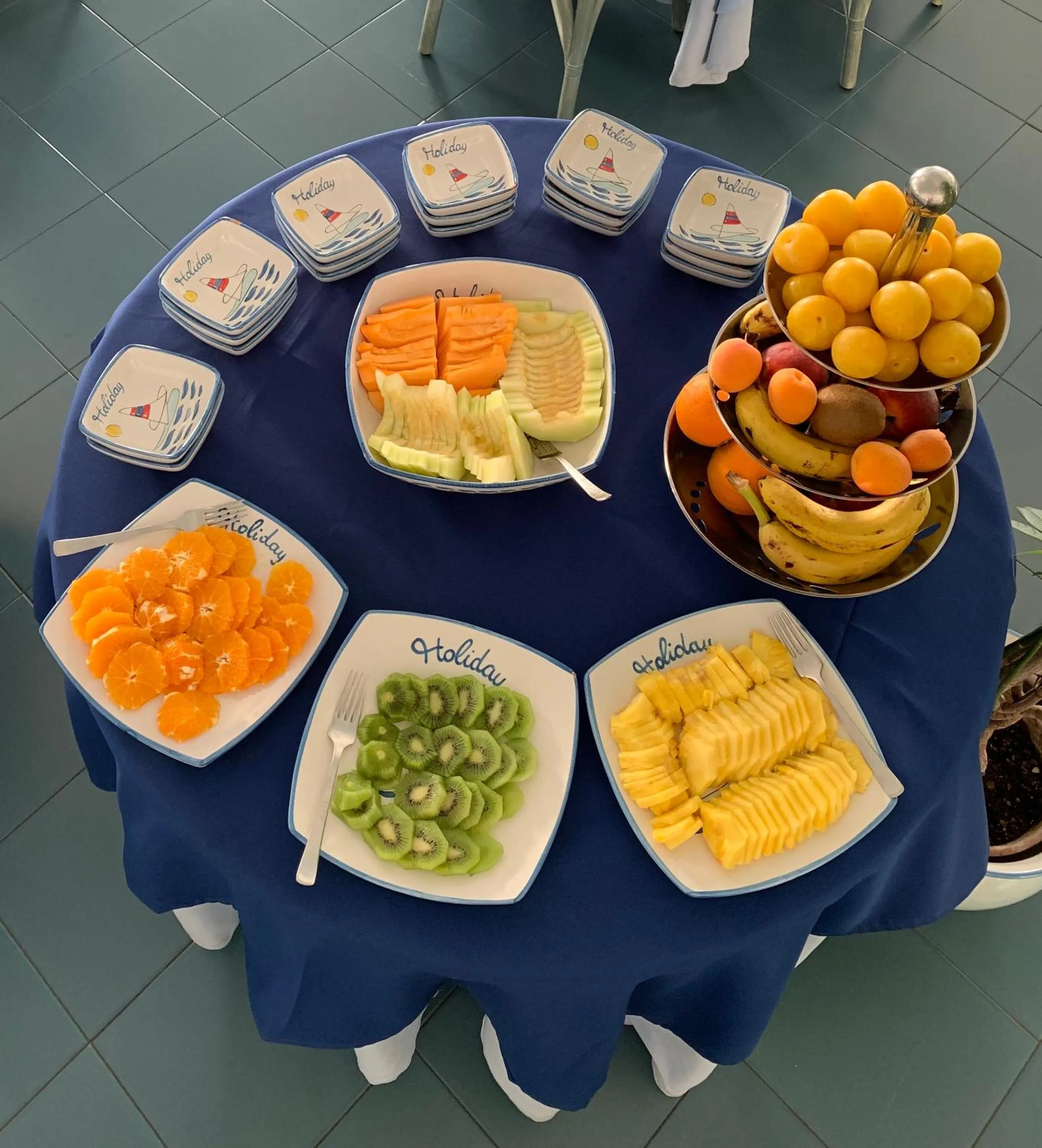 Breakfast in Hotel Holiday