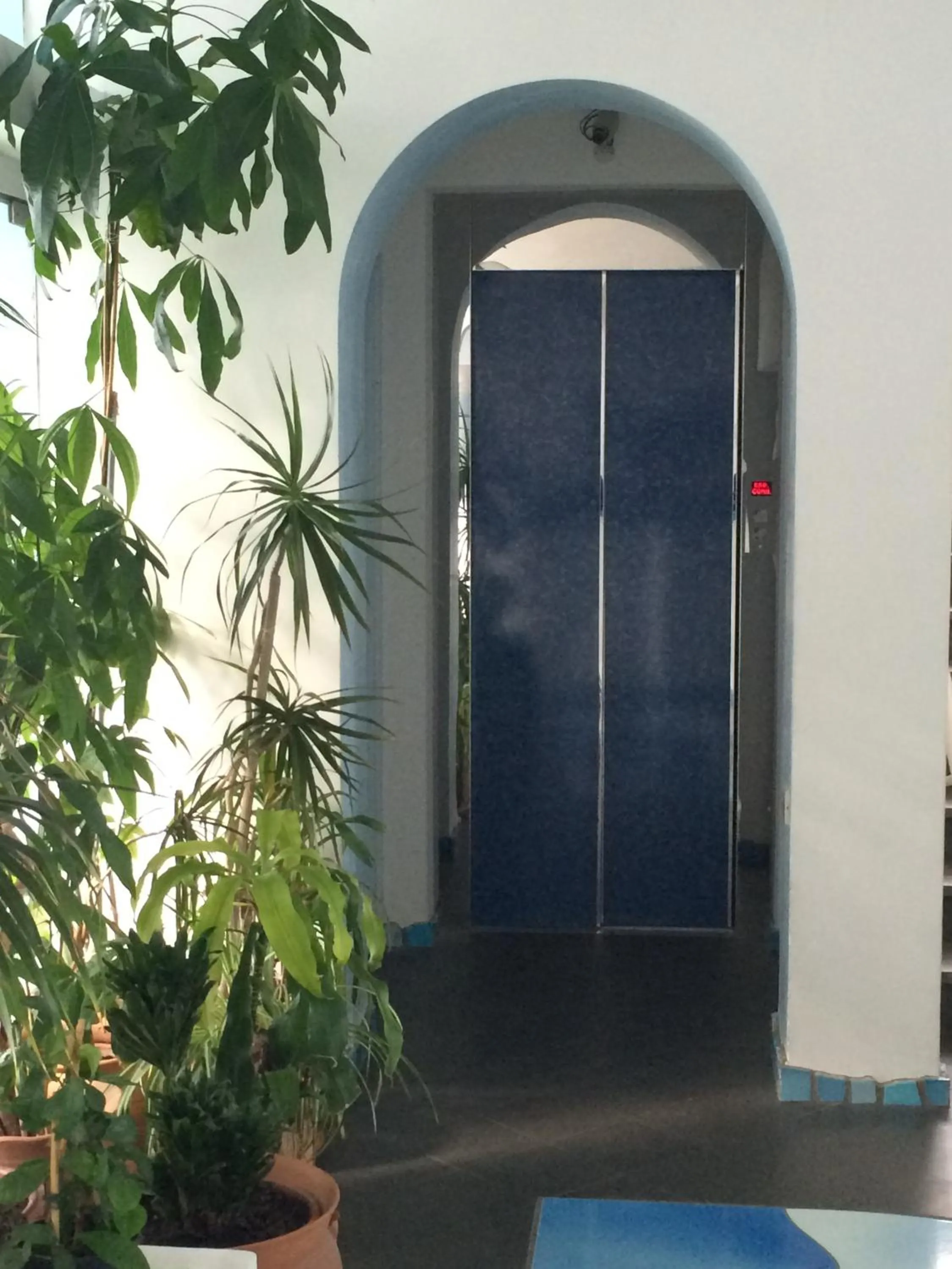 Decorative detail in Hotel Holiday