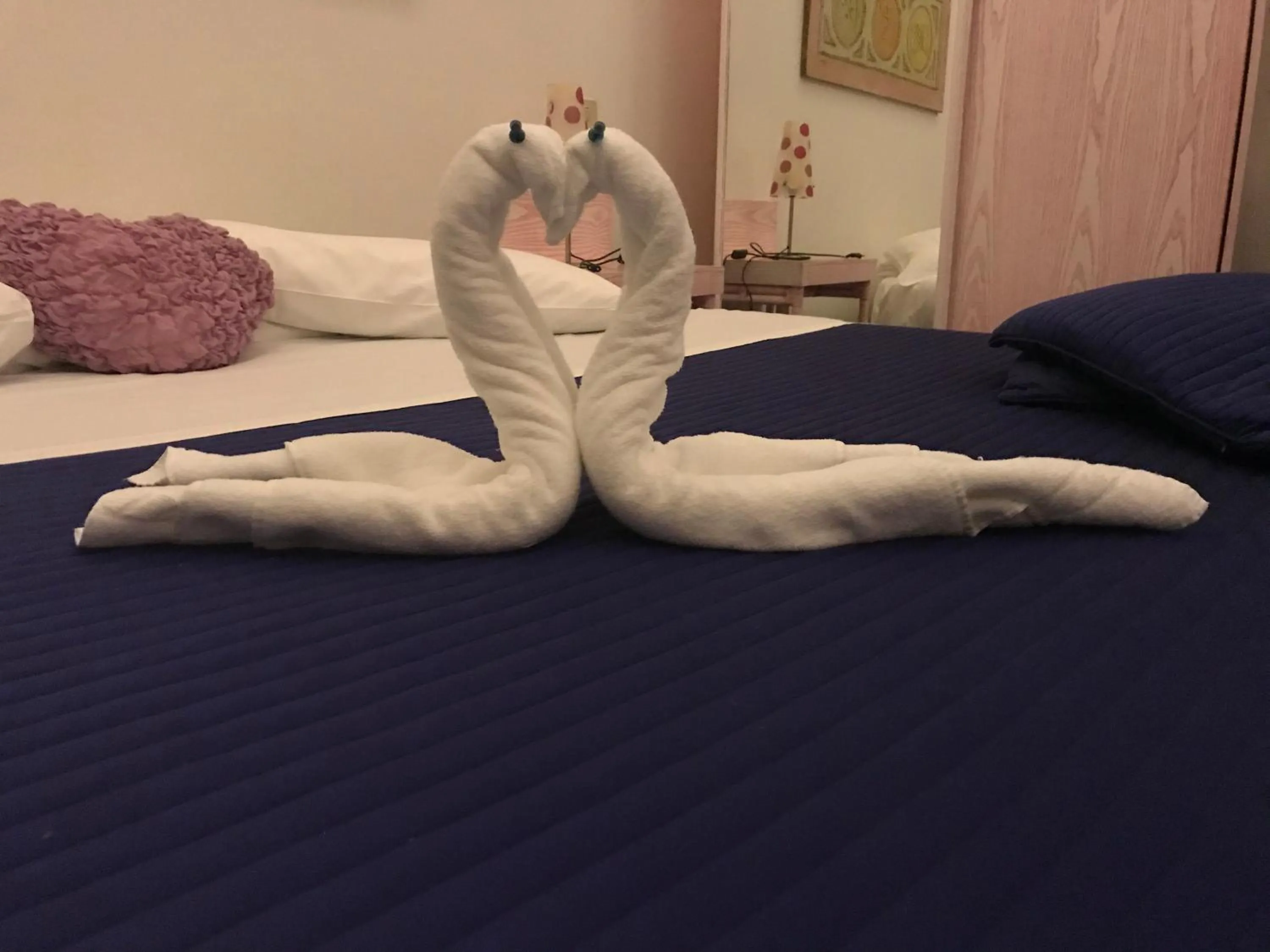 Bed in Hotel Holiday