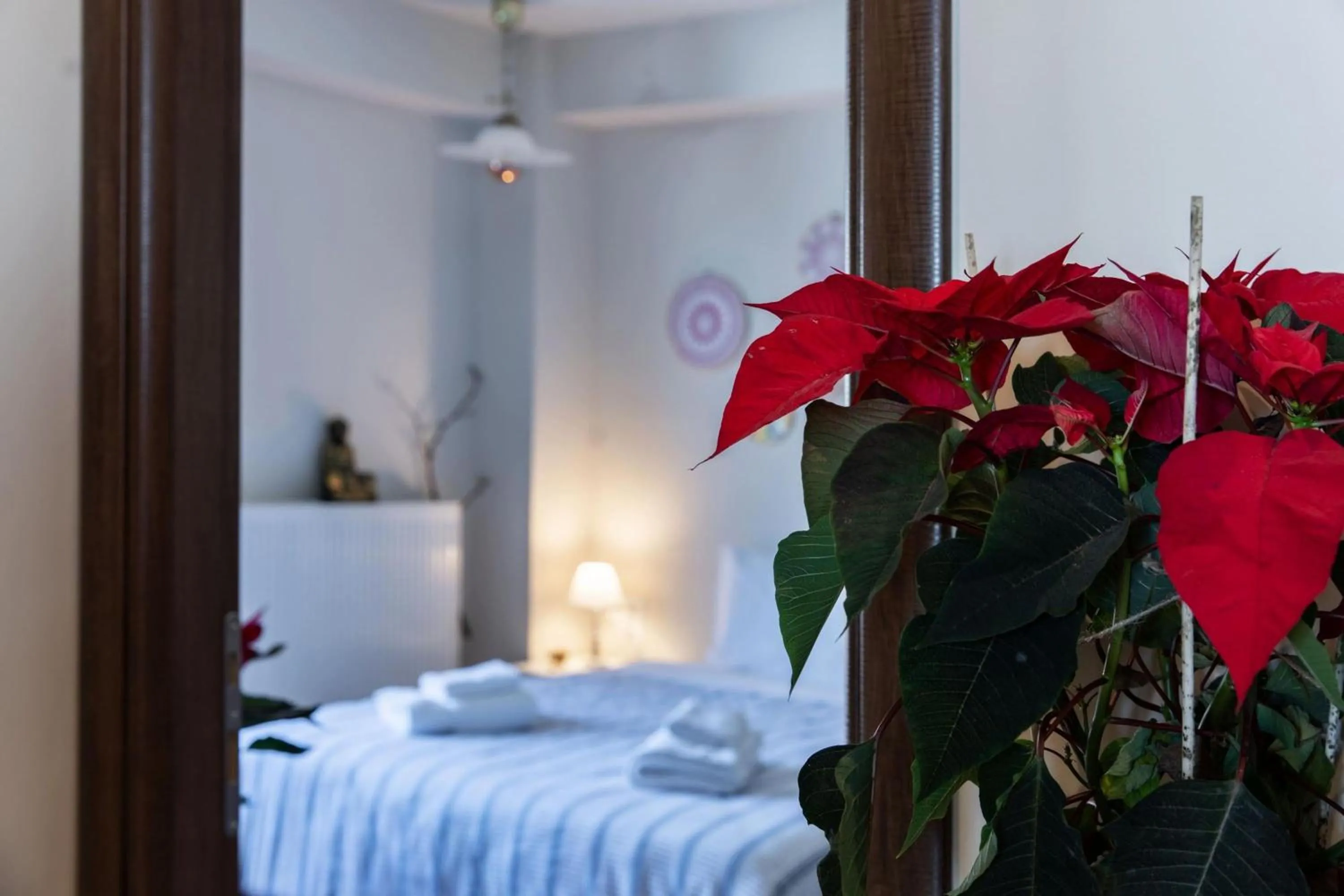 Bed in Stagiates Guest House at Pelion