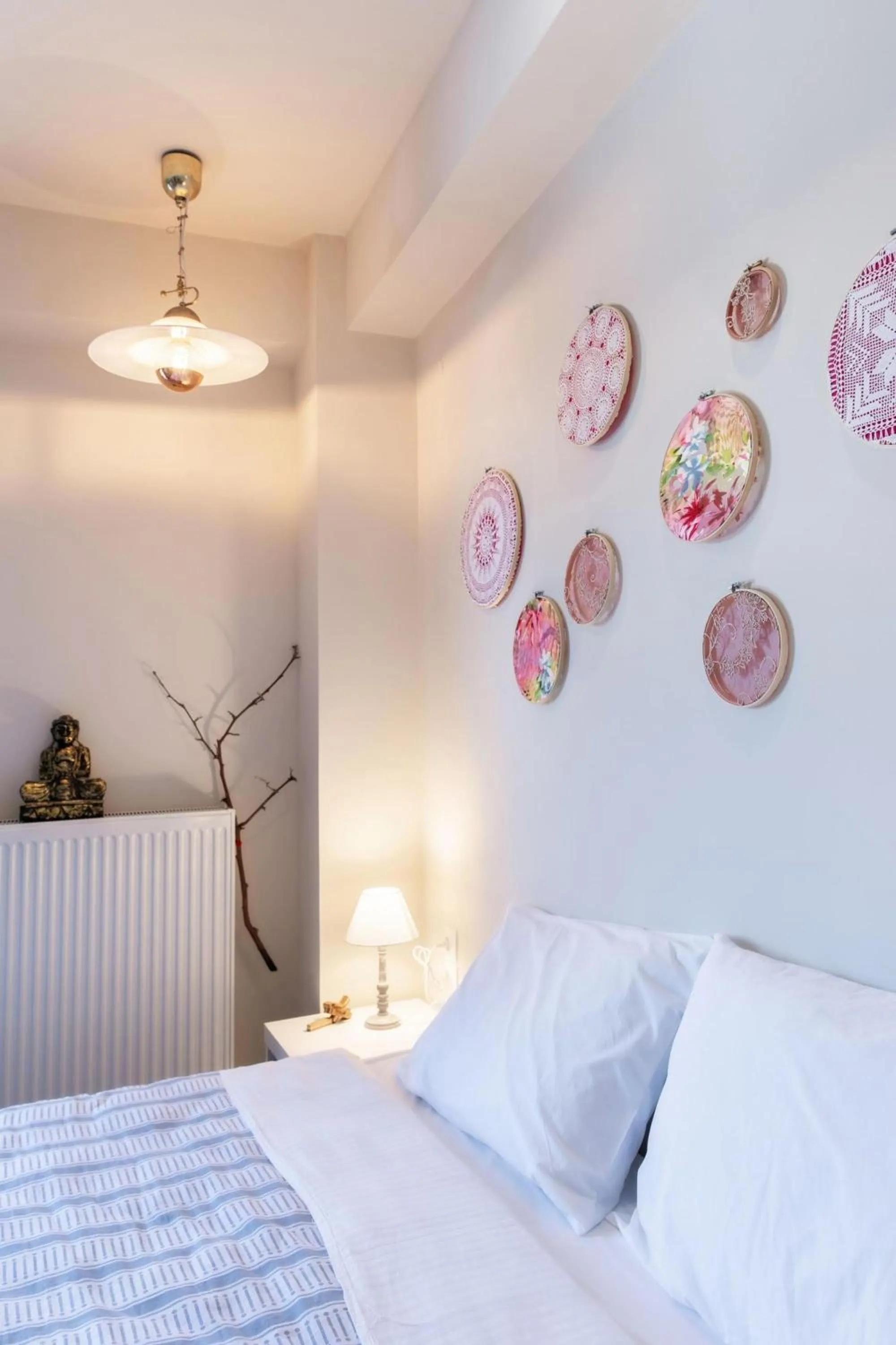 Bed in Stagiates Guest House at Pelion