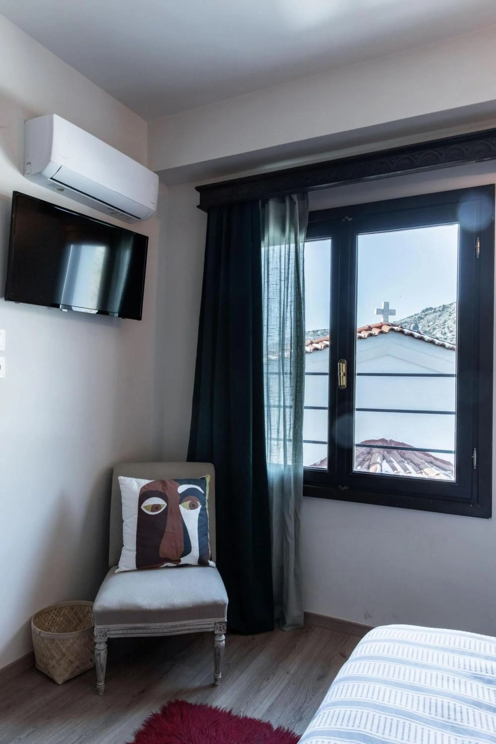 Bed in Stagiates Guest House at Pelion