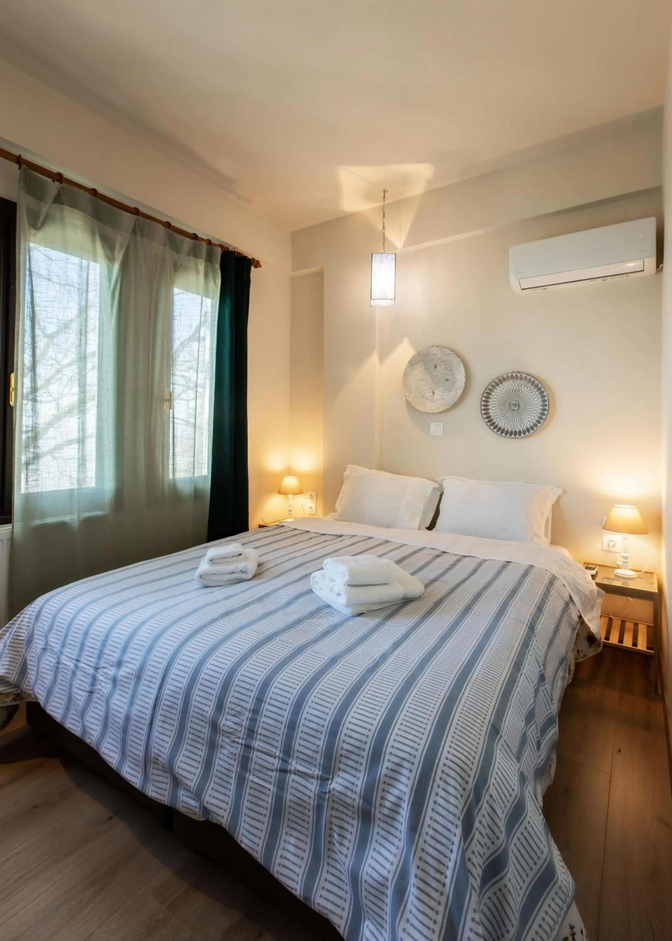 Bed in Stagiates Guest House at Pelion
