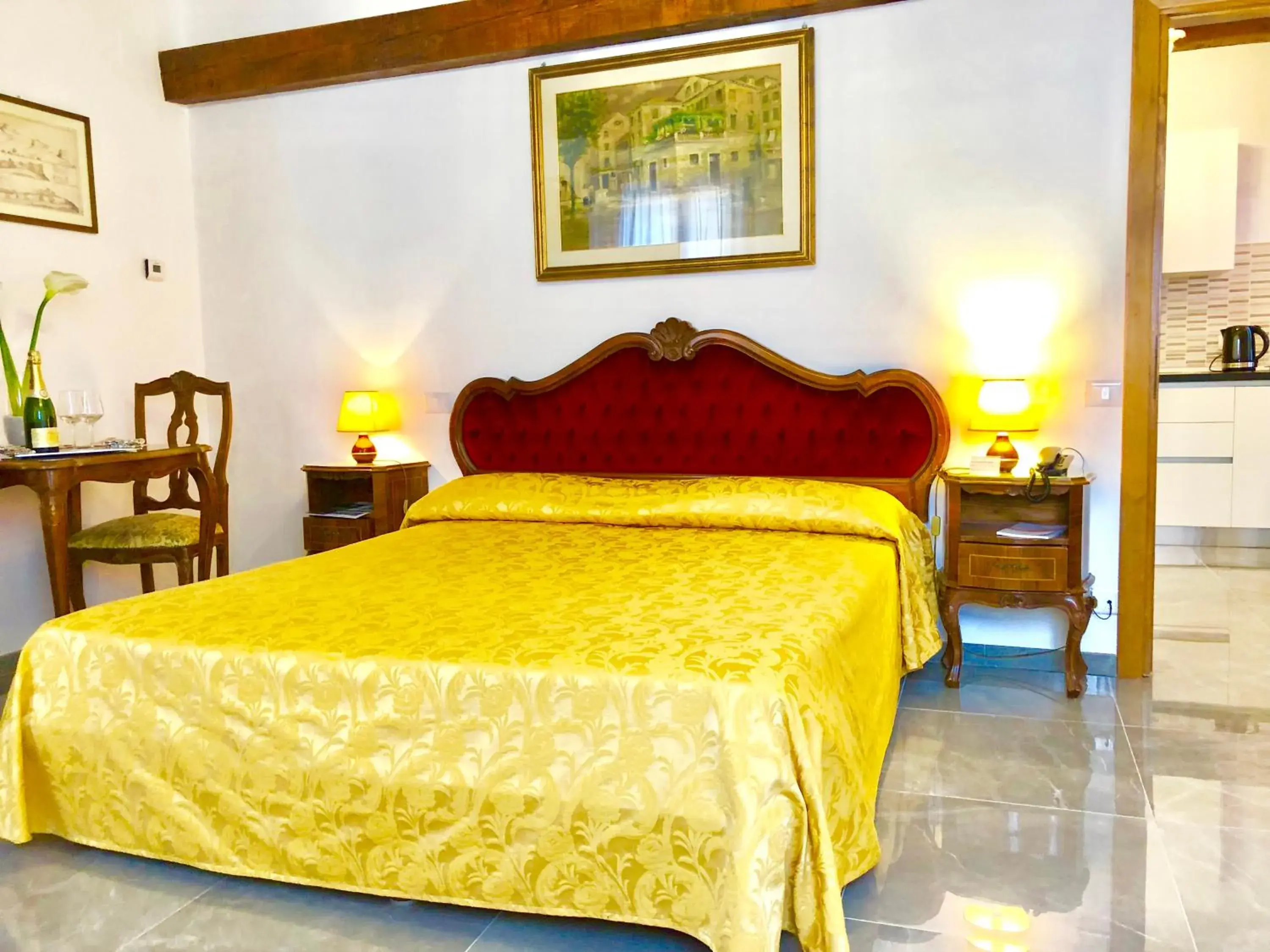 Coffee/tea facilities, Bed in Hotel Ariel Silva Coffee/tea facilities, Bed in Hotel Ariel Silva