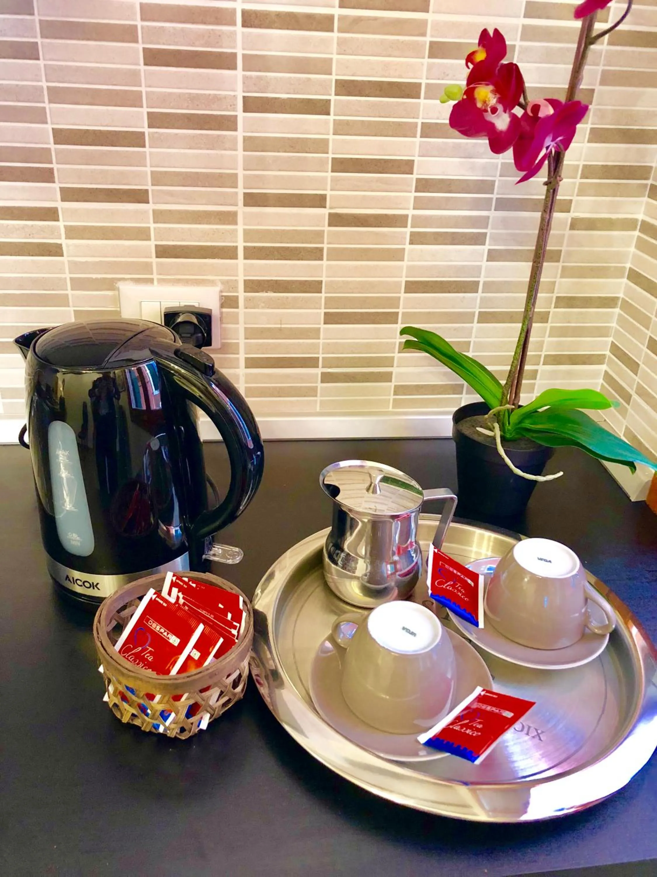 Coffee/tea facilities in Hotel Ariel Silva