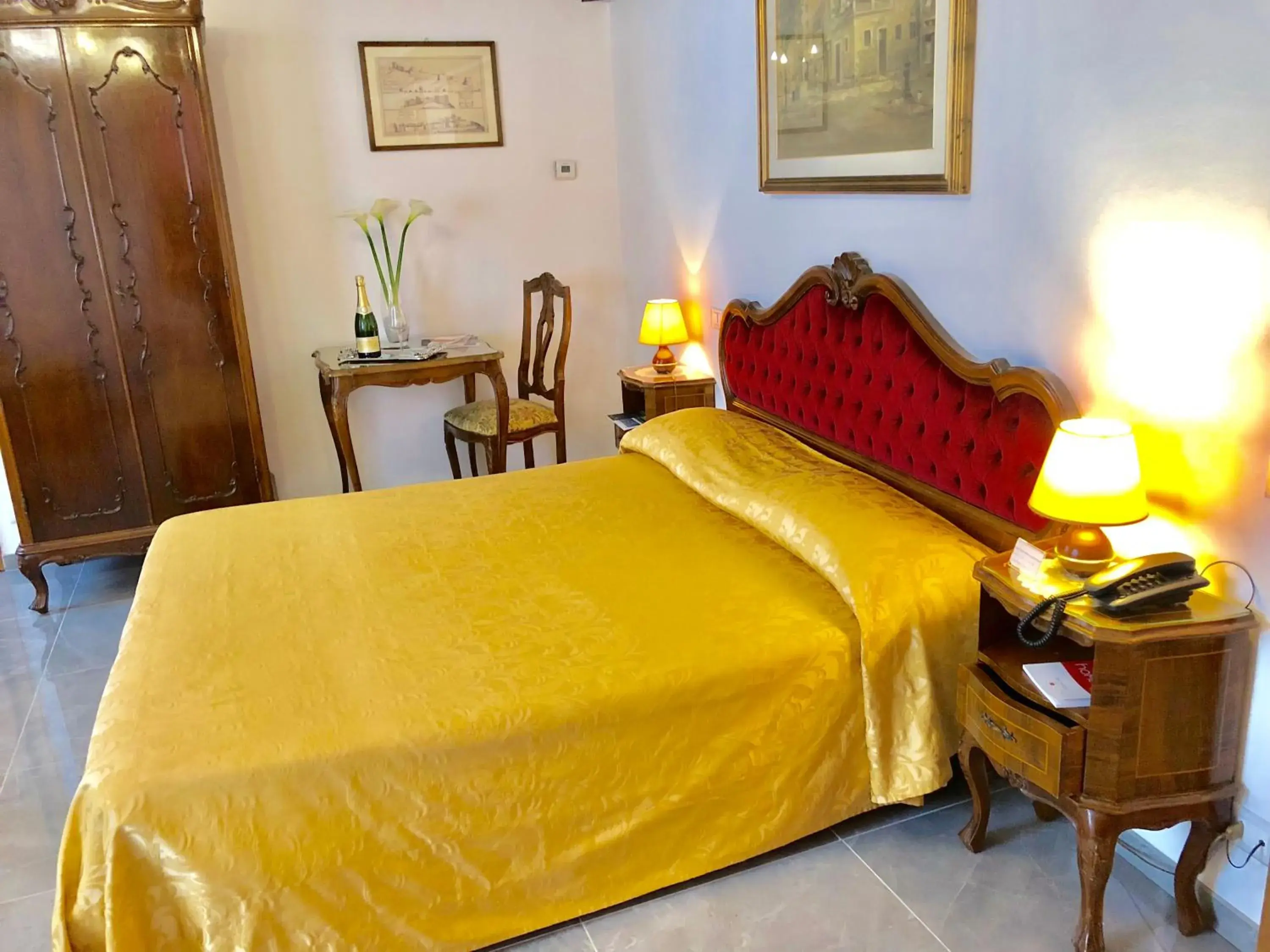 Seating area, Bed in Hotel Ariel Silva Seating area, Bed in Hotel Ariel Silva