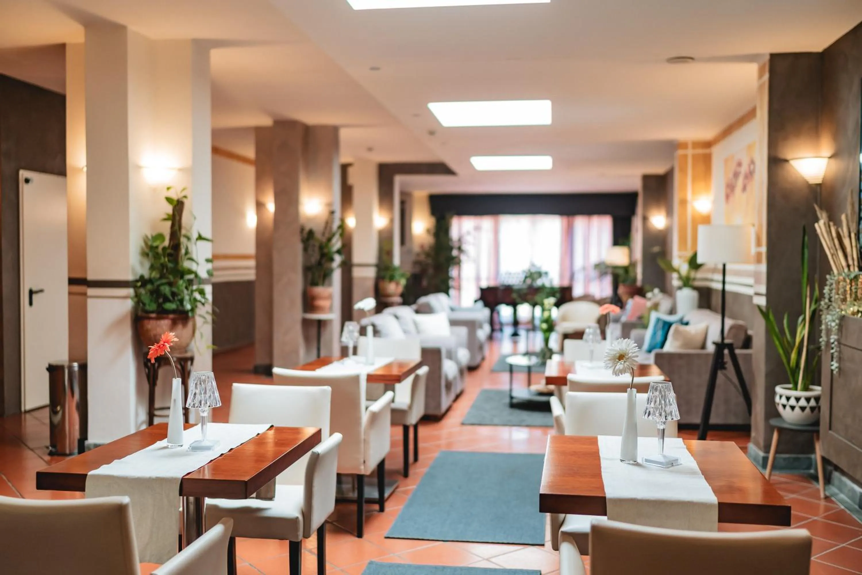 Lobby or reception in Hotel Carignano