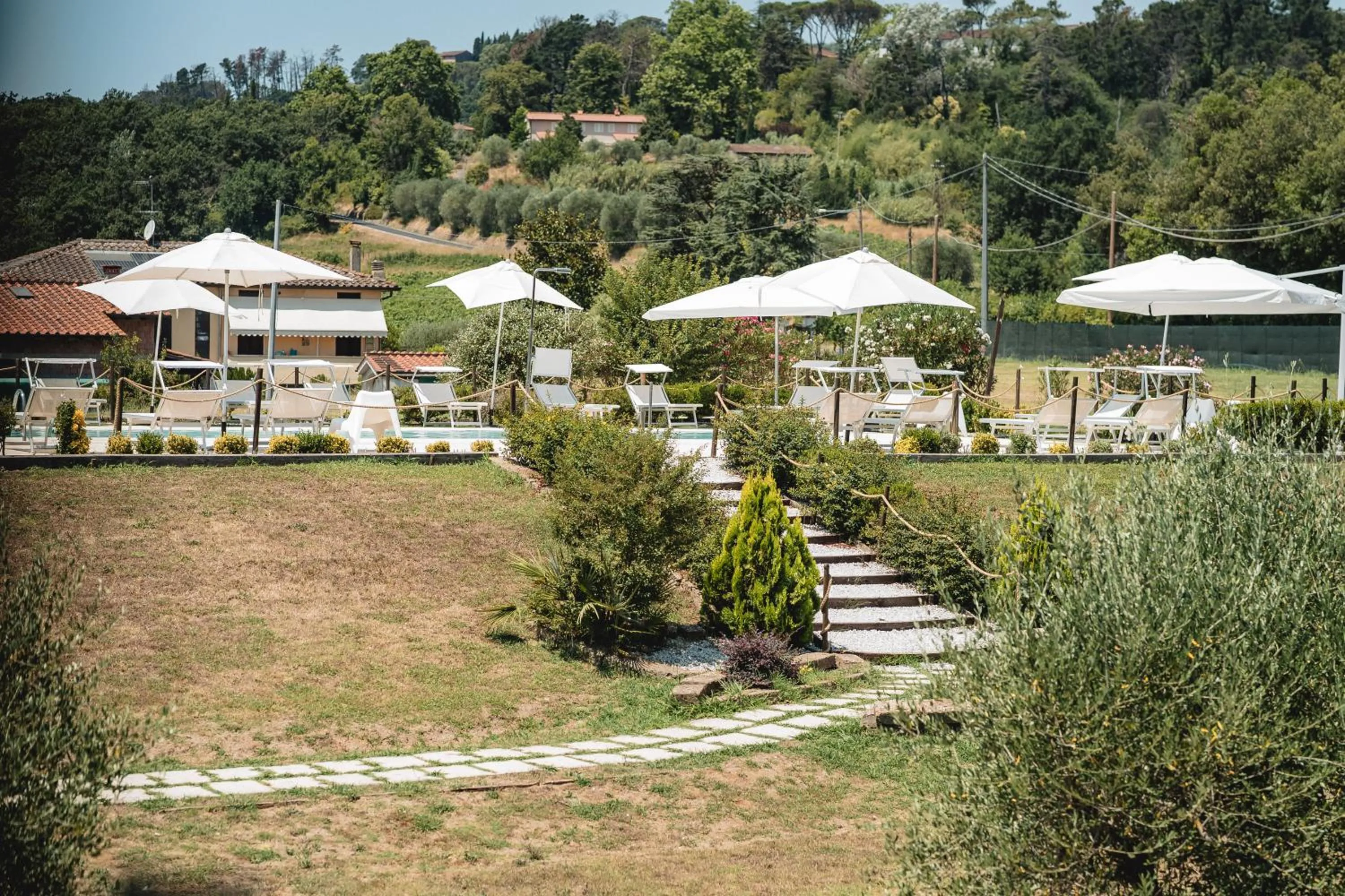 Garden in Hotel Carignano