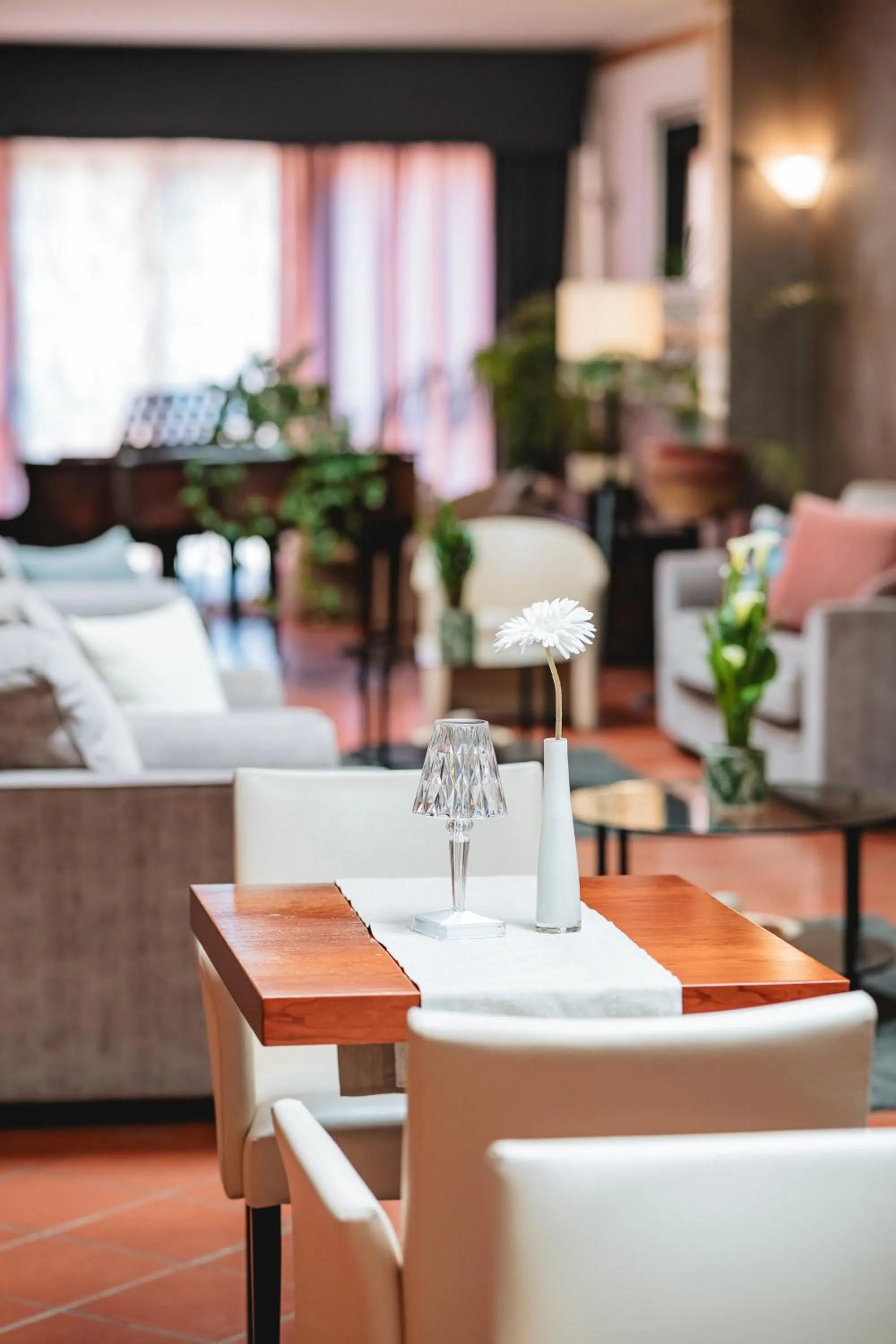 Lobby or reception in Hotel Carignano