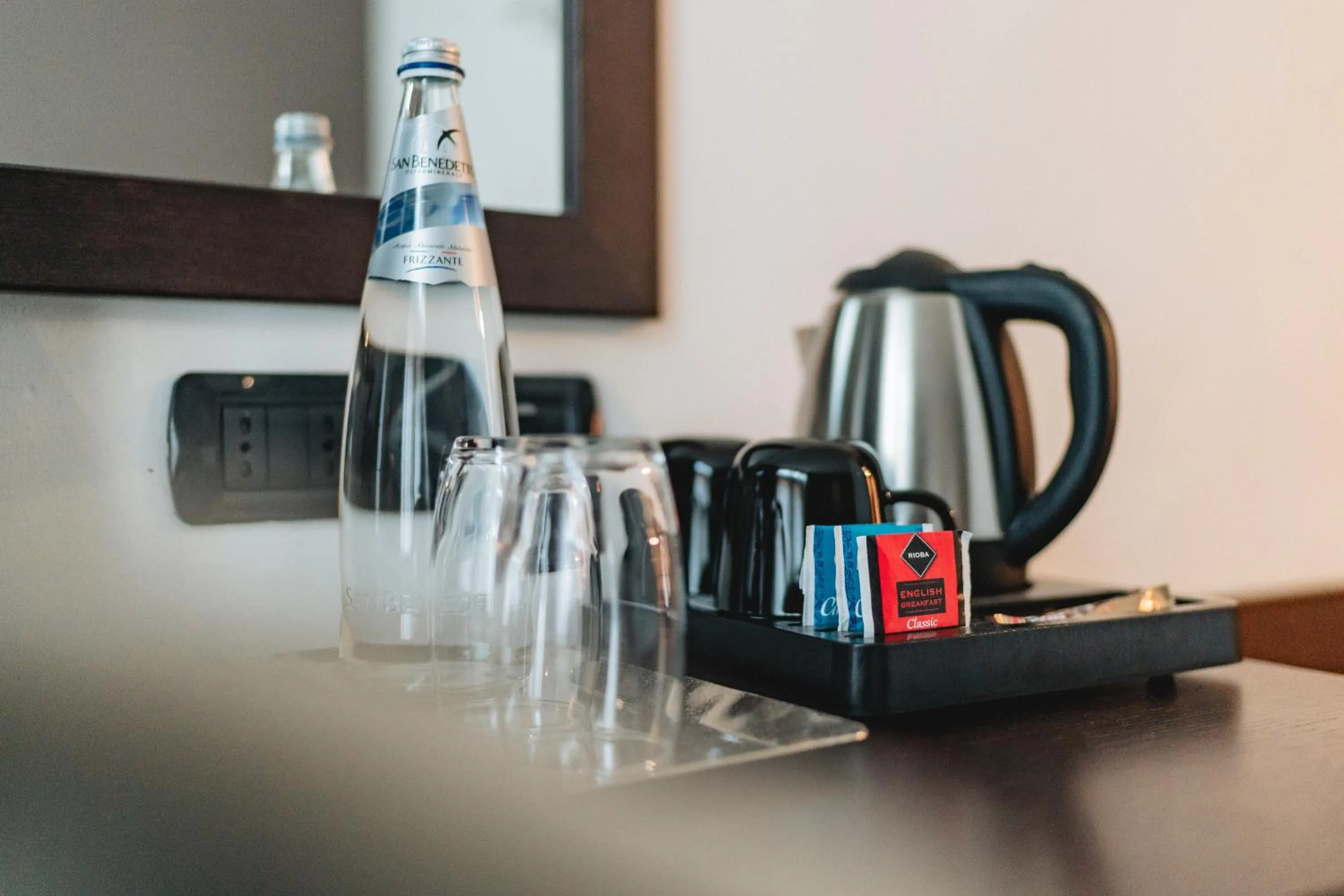 Coffee/tea facilities in Hotel Carignano
