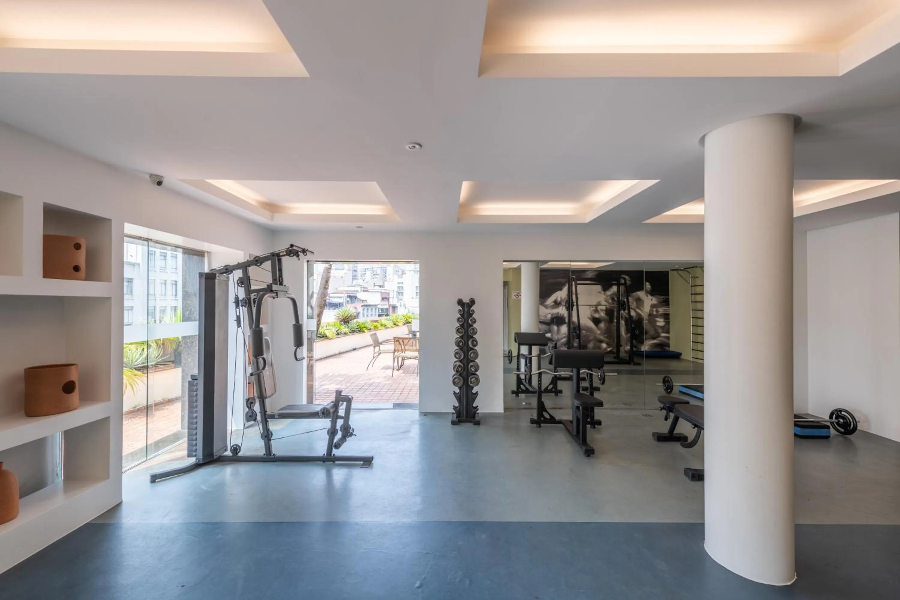 Fitness centre/facilities in DELPLAZA Marabá São Paulo