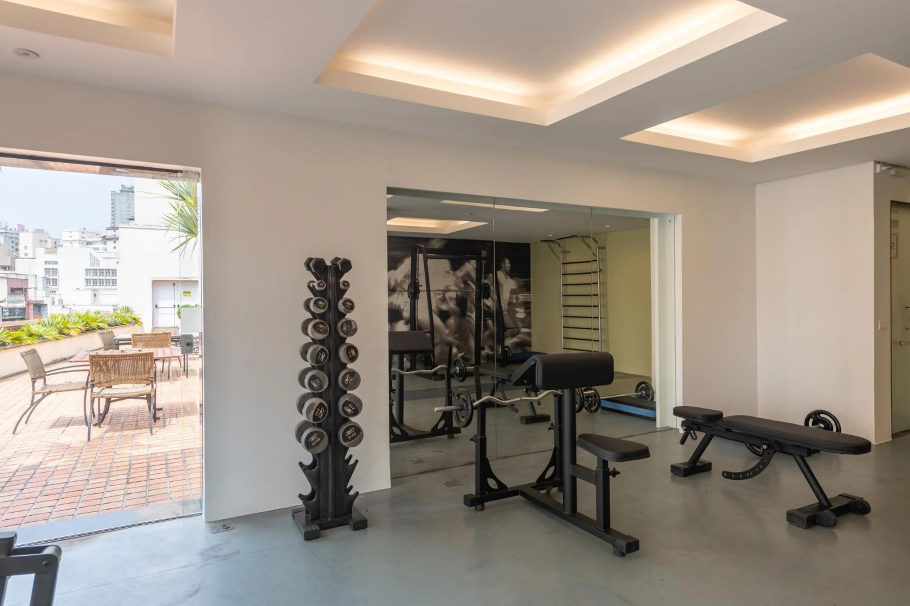 Fitness centre/facilities in DELPLAZA Marabá São Paulo
