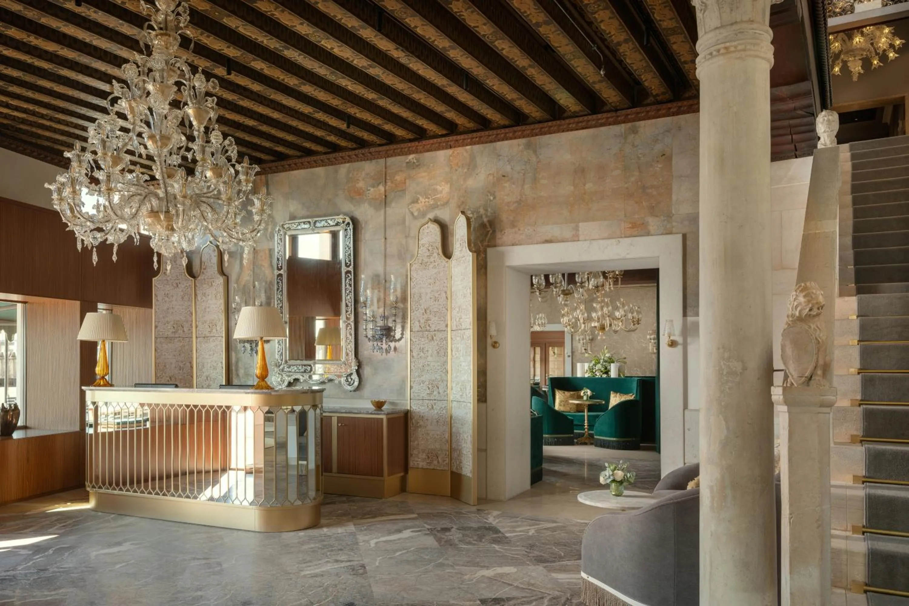 Lobby or reception in Hotel Gabrielli Venezia - Starhotels Collezione