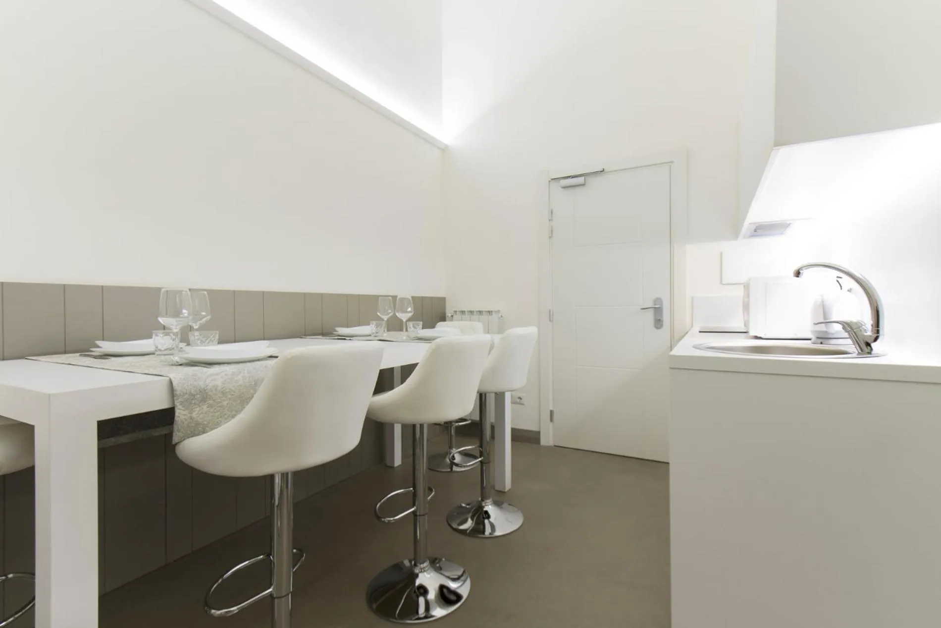 Kitchen or kitchenette in Palazzo dei Ciompi Suites