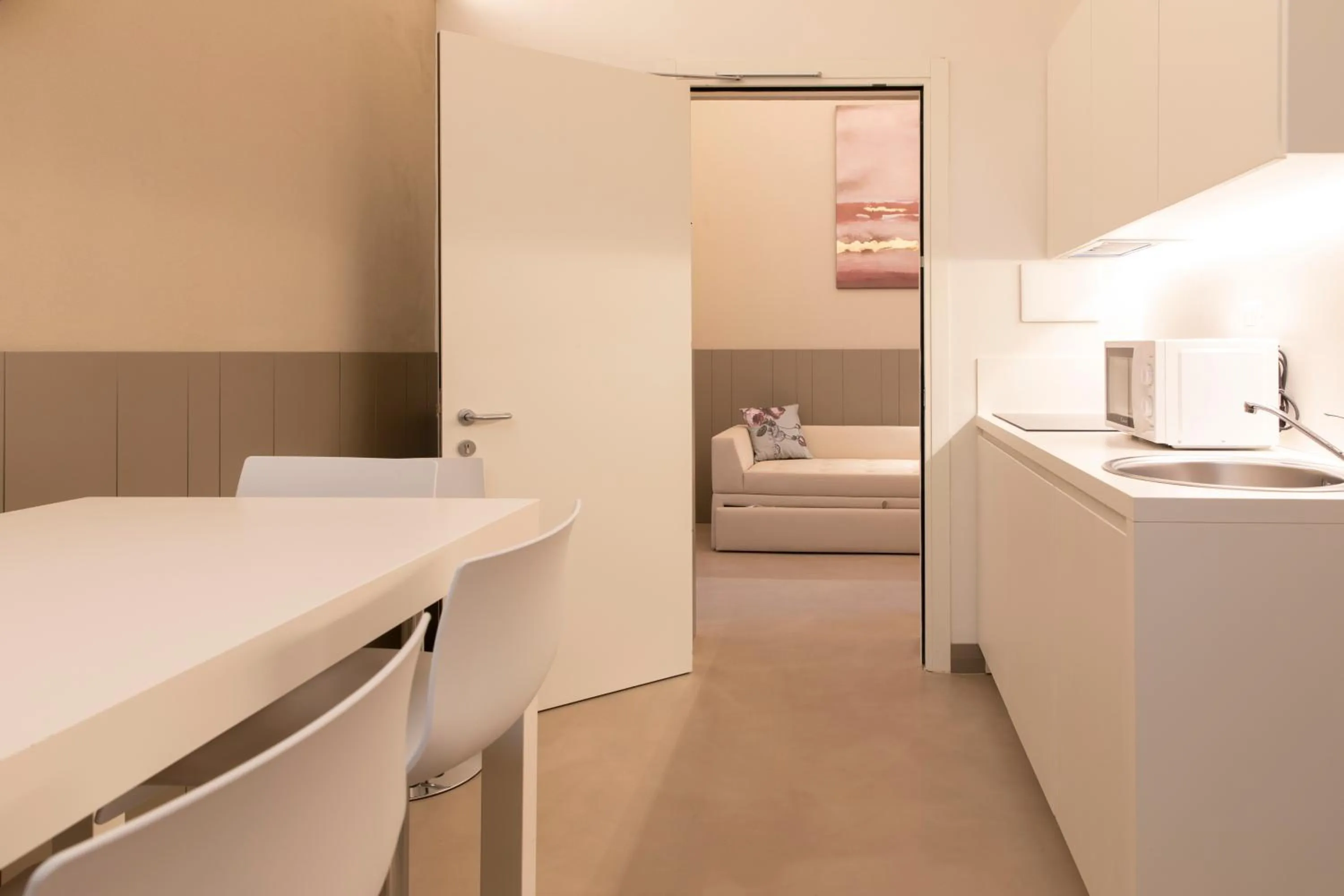 Kitchen or kitchenette in Palazzo dei Ciompi Suites