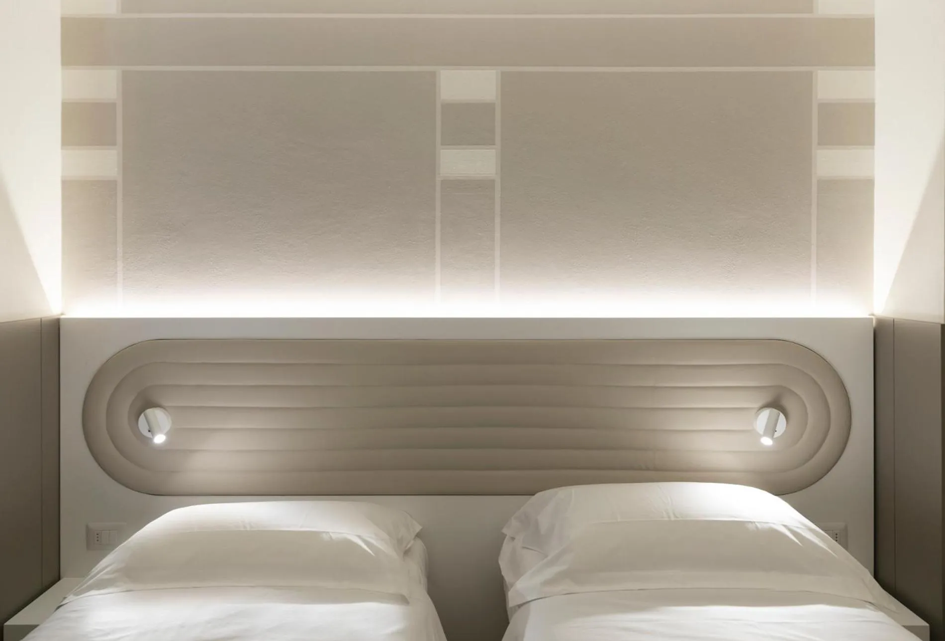 Bed in Palazzo dei Ciompi Suites