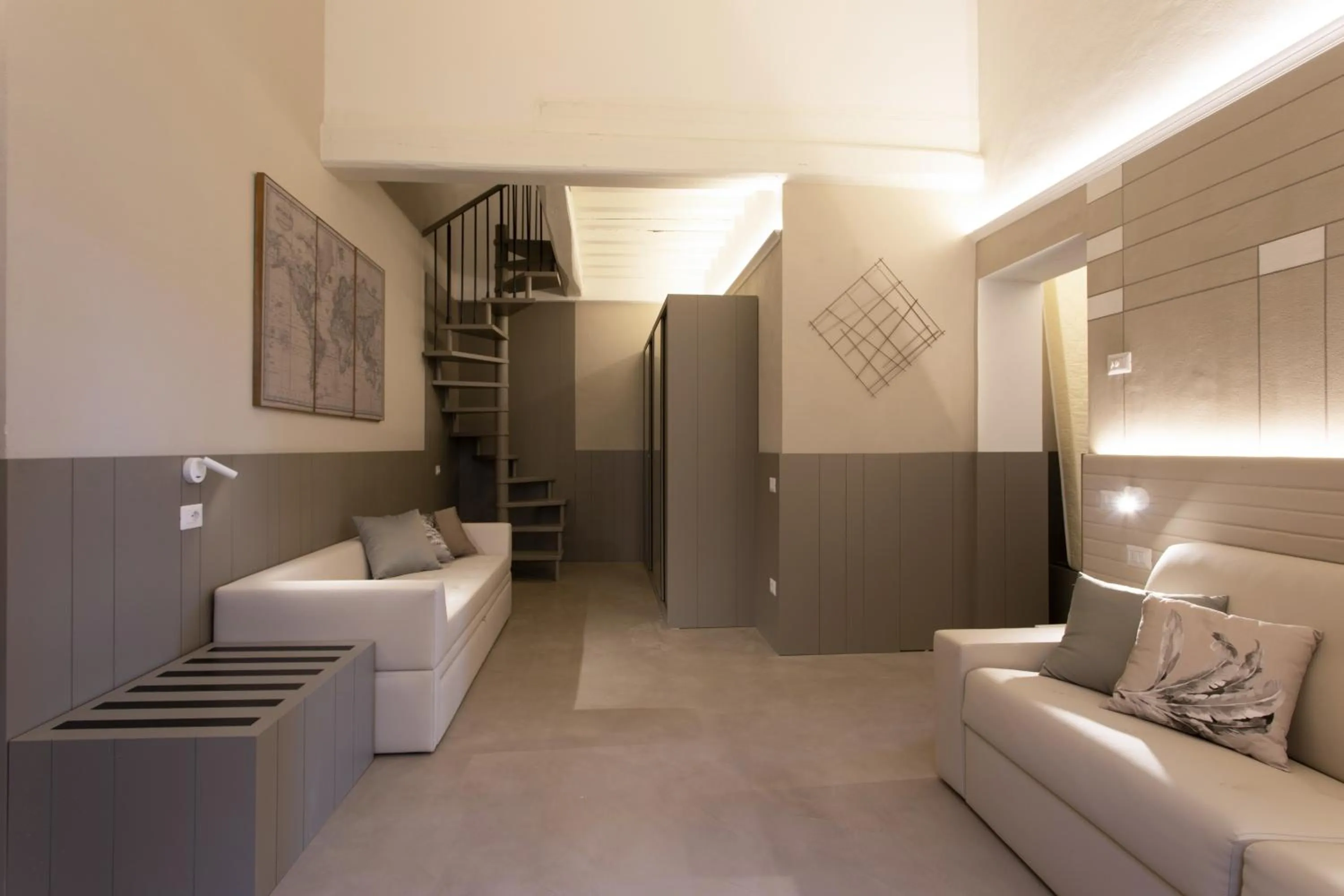 Living room in Palazzo dei Ciompi Suites