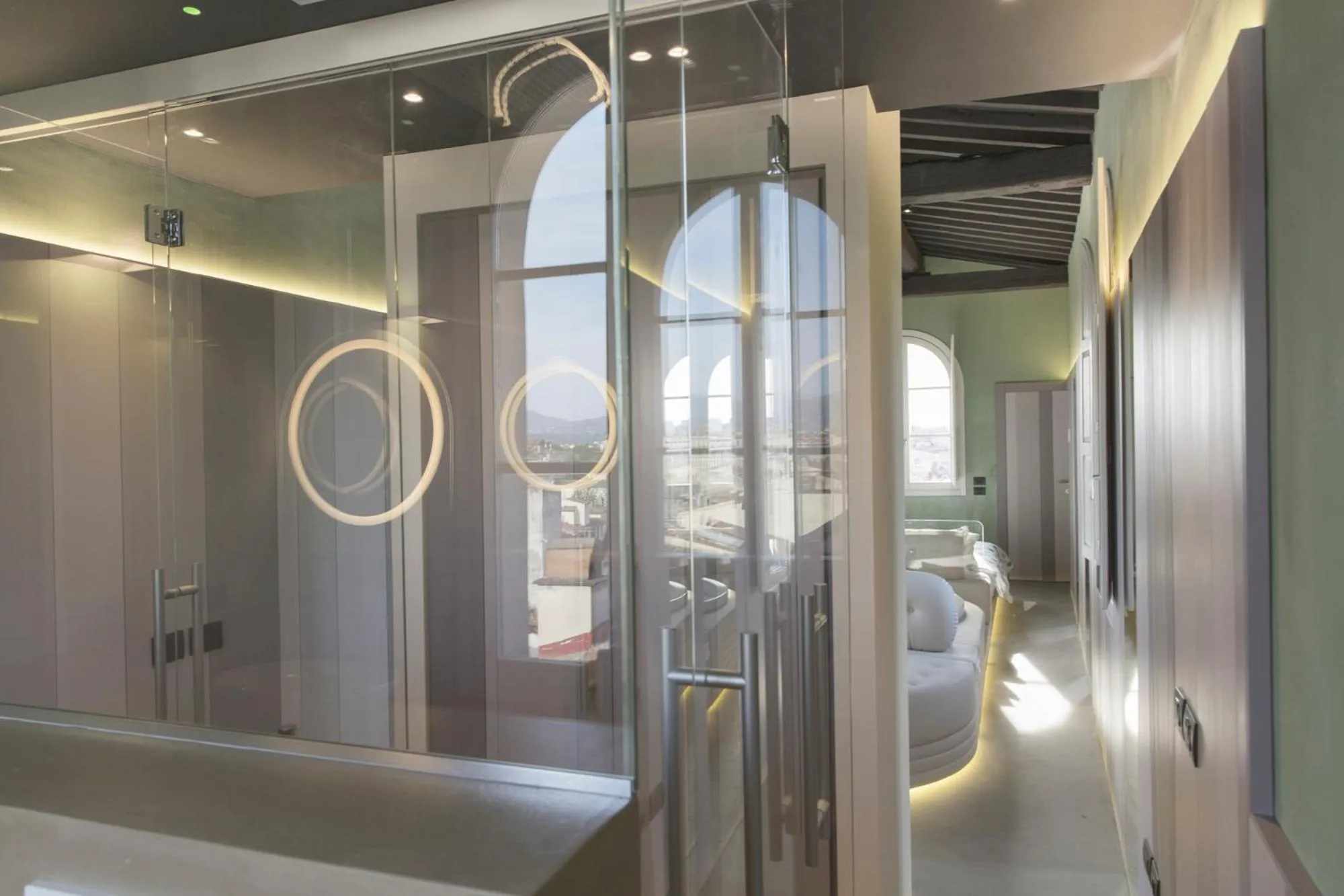 Bathroom in Palazzo dei Ciompi Suites