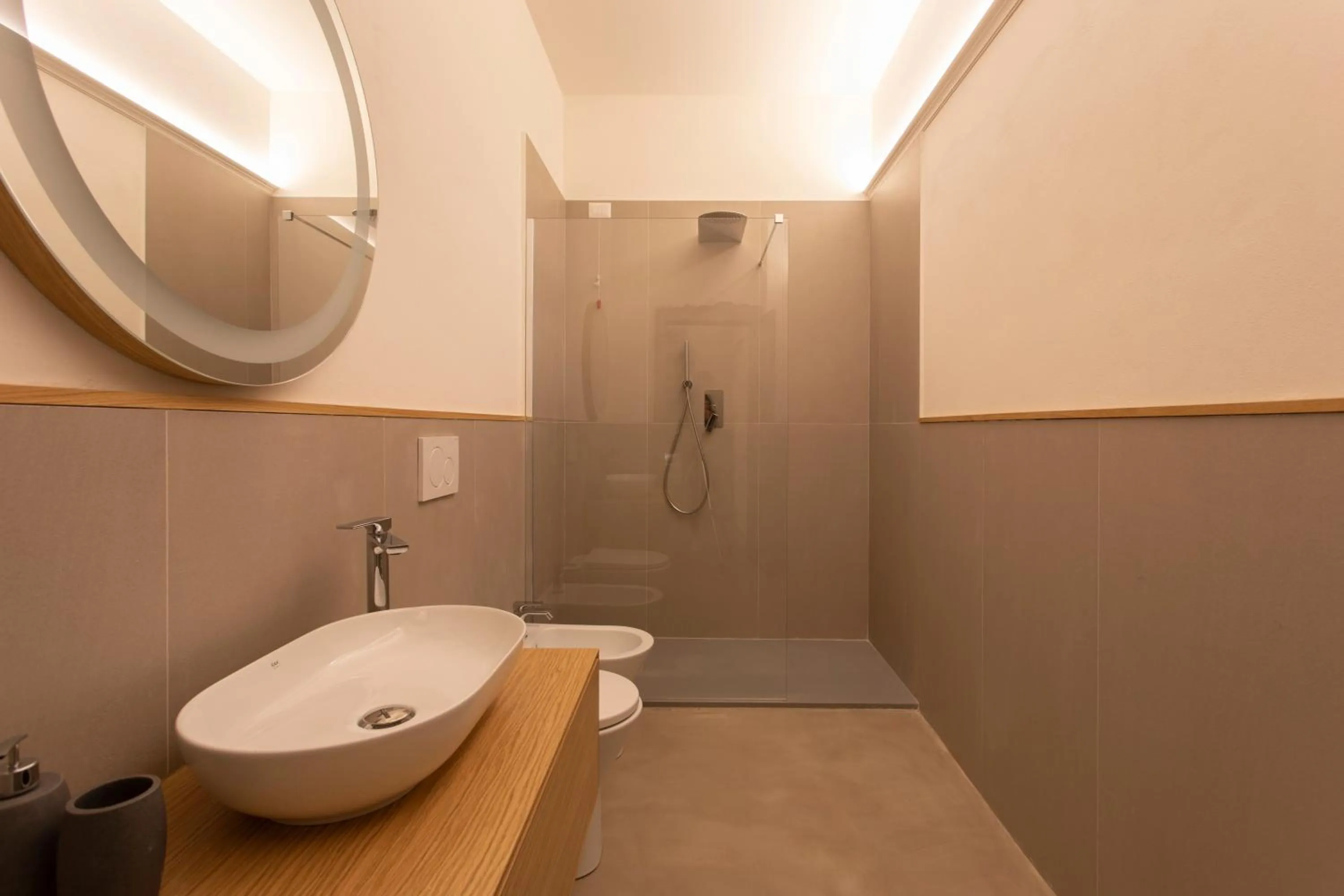 Bathroom in Palazzo dei Ciompi Suites