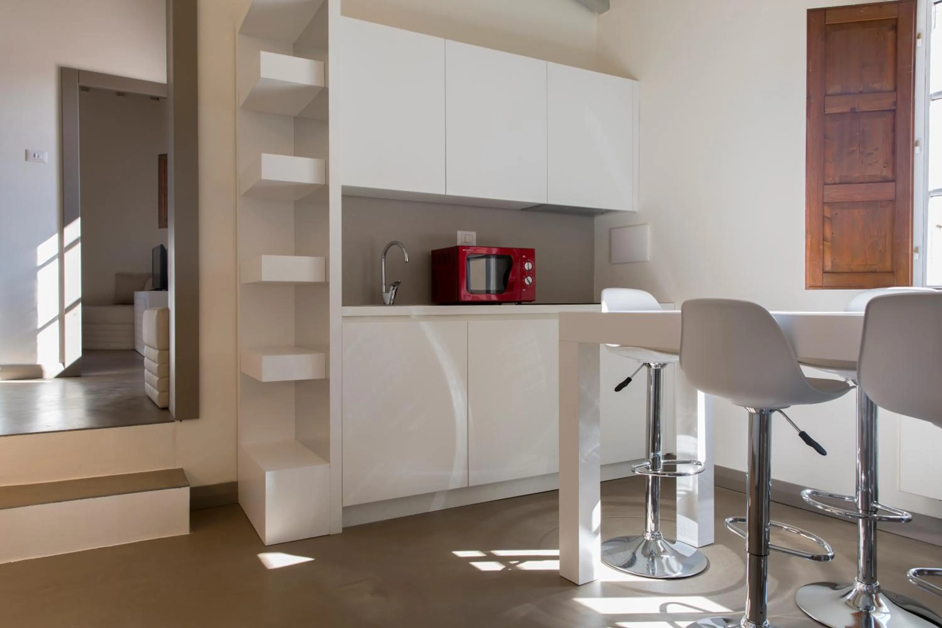 Kitchen or kitchenette in Palazzo dei Ciompi Suites