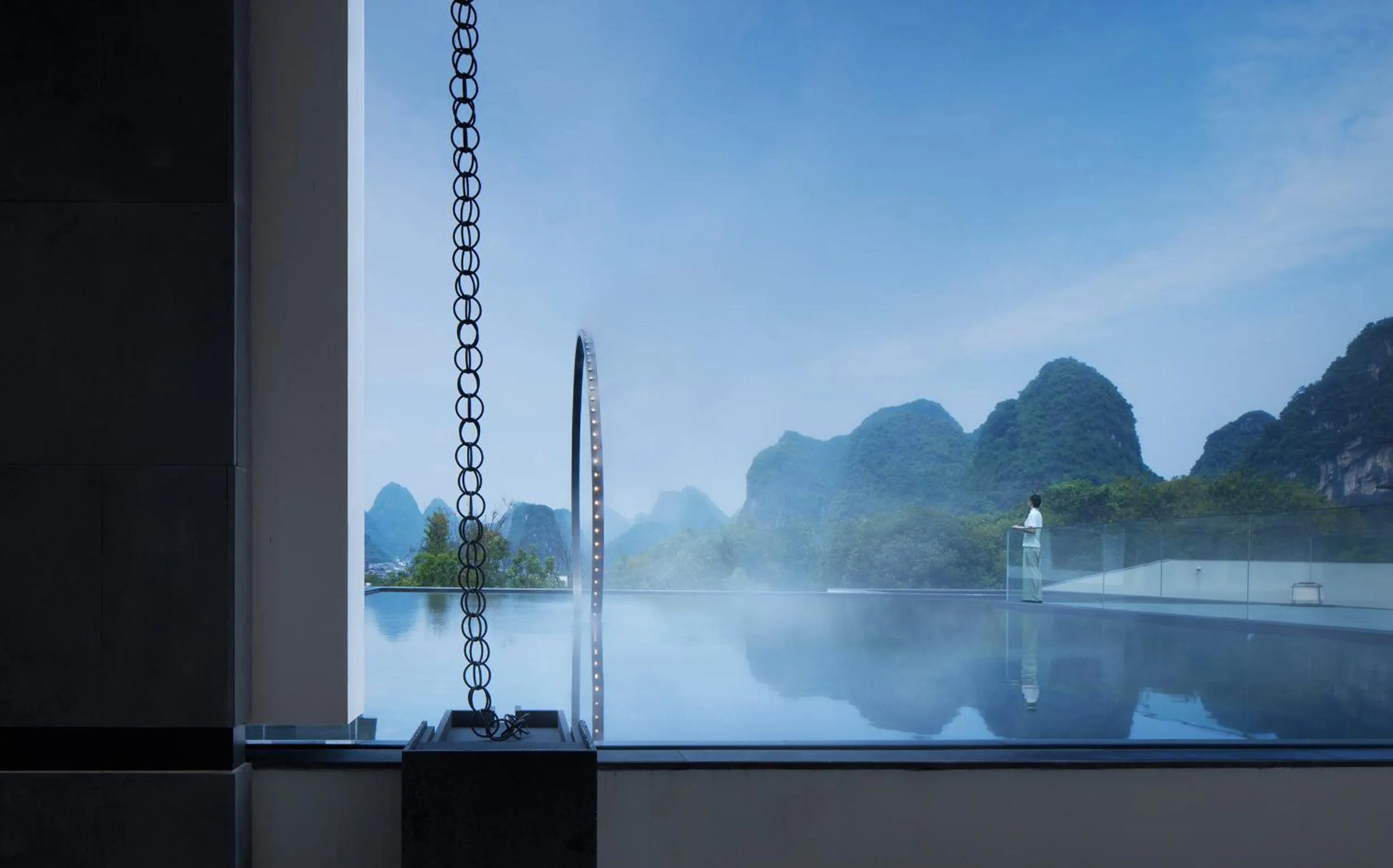 Natural landscape in Guilin Yangshuo Jora Hotel