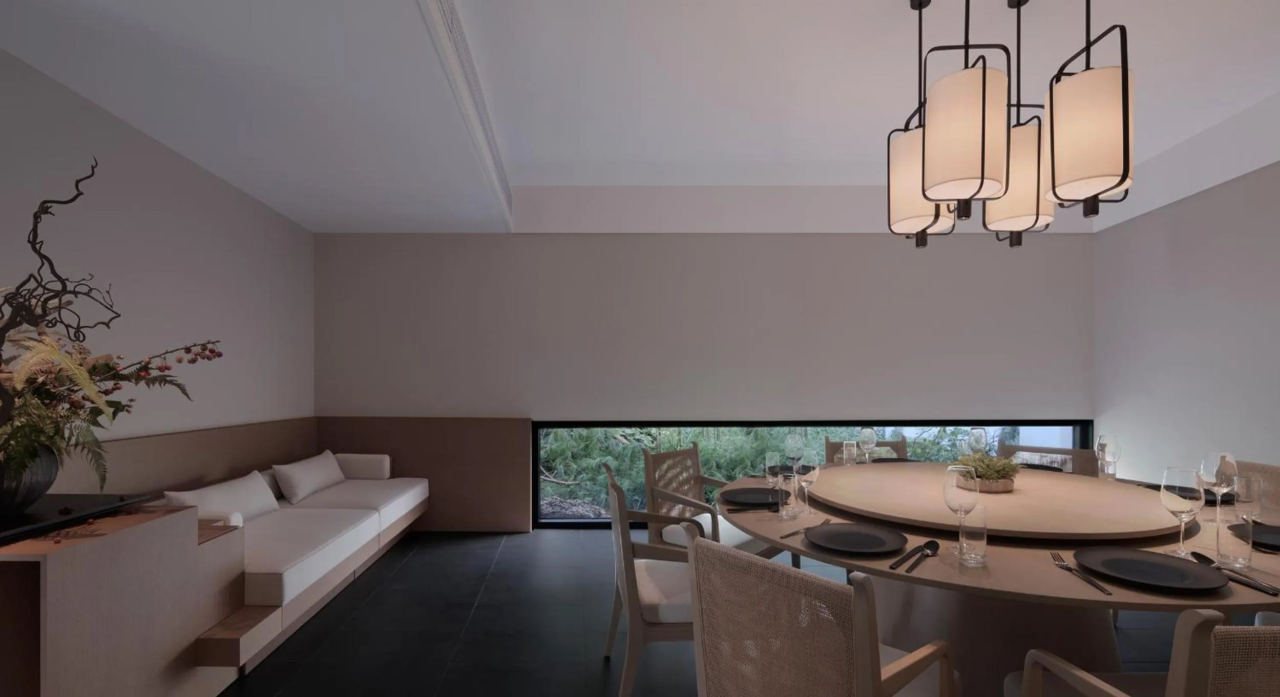 Dining area in Guilin Yangshuo Jora Hotel